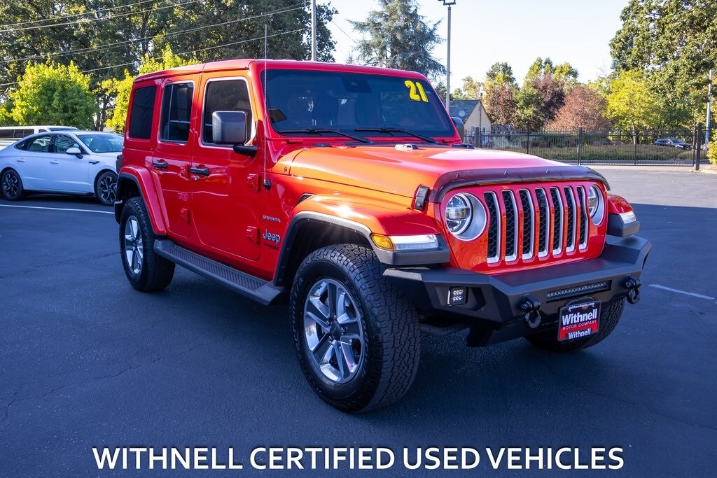 2021 Jeep Wrangler Unlimited Sahara photo 2