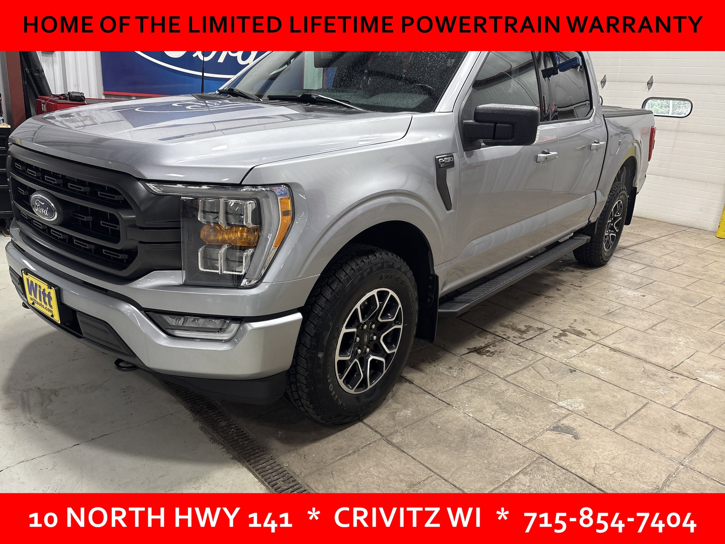 Used 2021 Ford F-150 XLT with VIN 1FTFW1E82MFC01897 for sale in Crivitz, WI