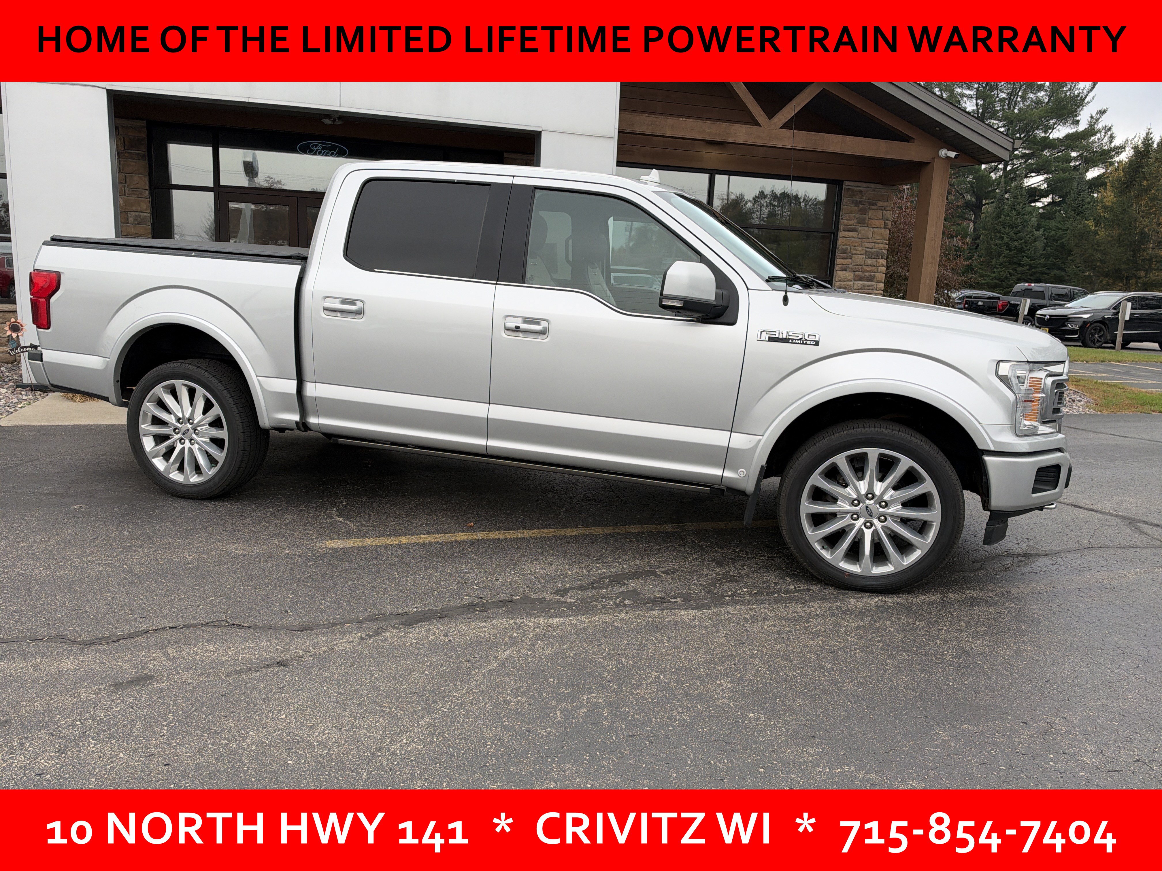 Used 2019 Ford F-150 Limited Limited 4WD SuperCrew 5.5 Box