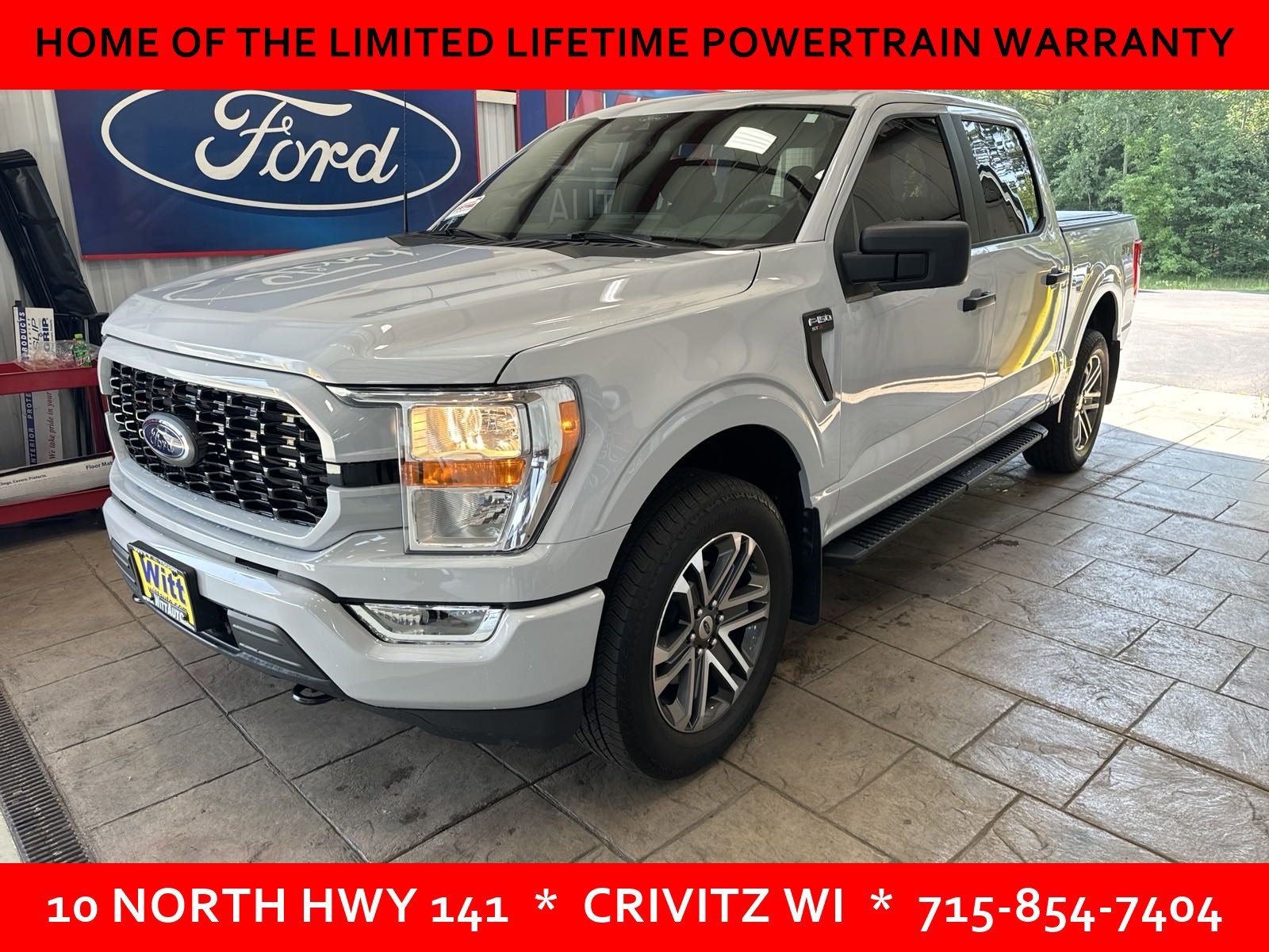 Used 2021 Ford F-150 XL with VIN 1FTEW1EP1MKE35796 for sale in Crivitz, WI