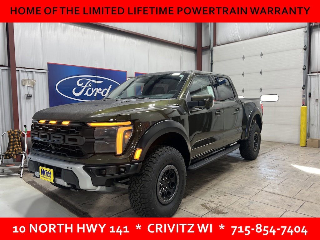 New 2025 Ford F-150 Raptor Raptor 4WD SuperCrew 5.5 Box