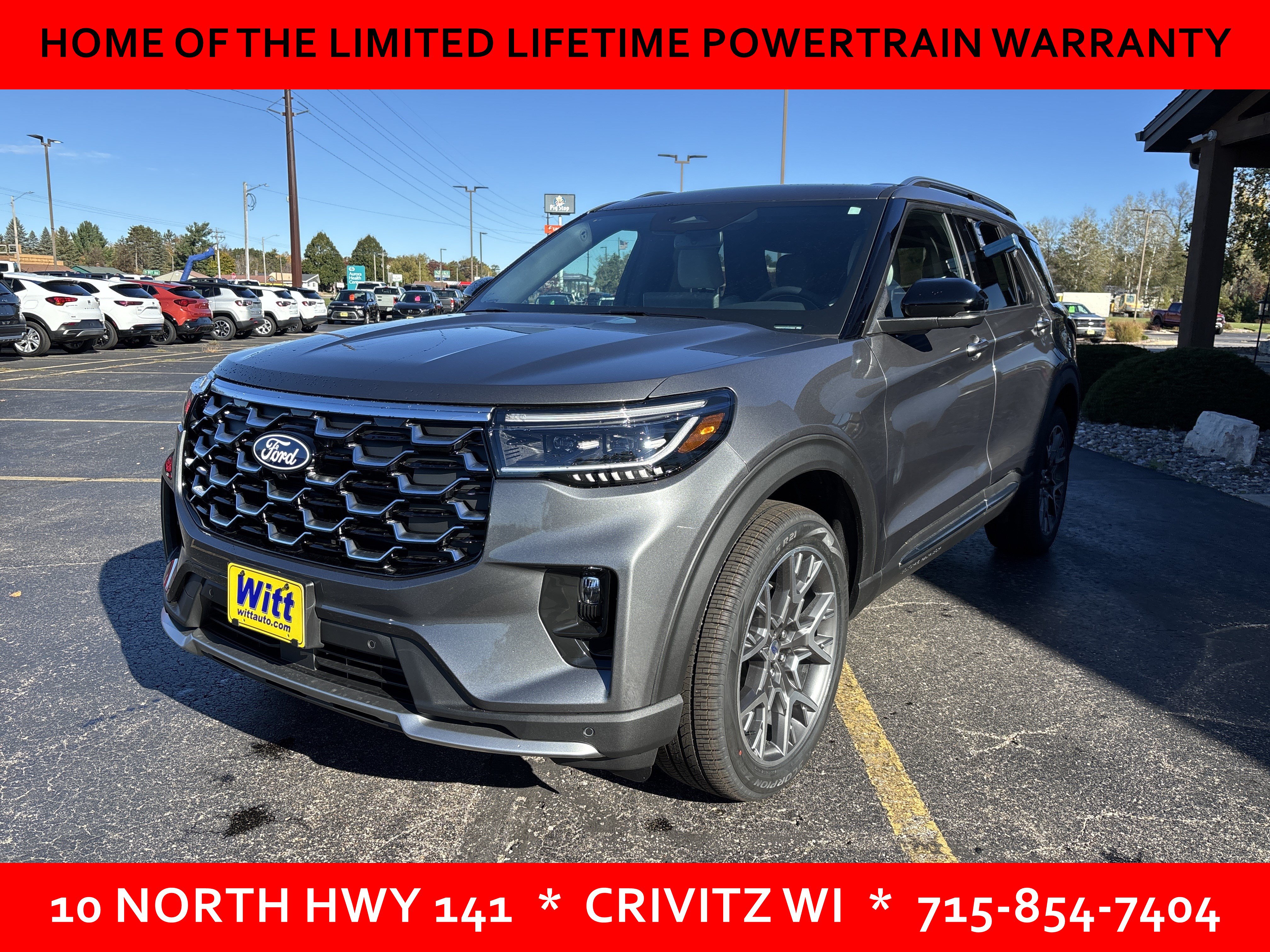 New 2027 Ford Explorer Platinum Platinum 4WD
