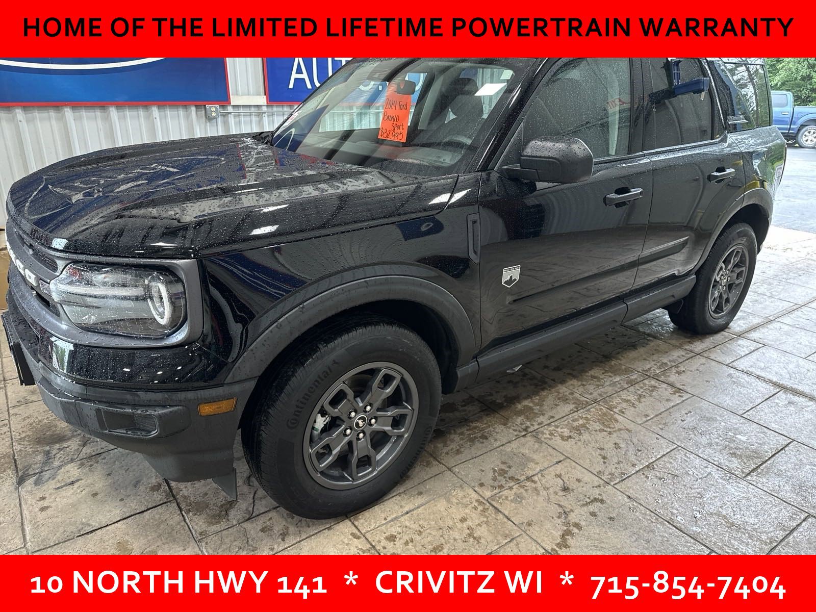 Used 2024 Ford Bronco Sport Big Bend with VIN 3FMCR9B64RRE32205 for sale in Crivitz, WI