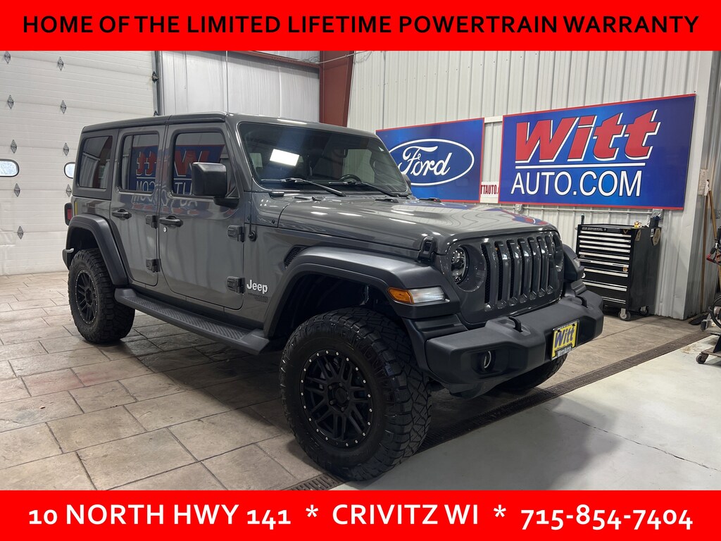 Used 2019 Jeep Wrangler Unlimited Sport S Sport S 4x4