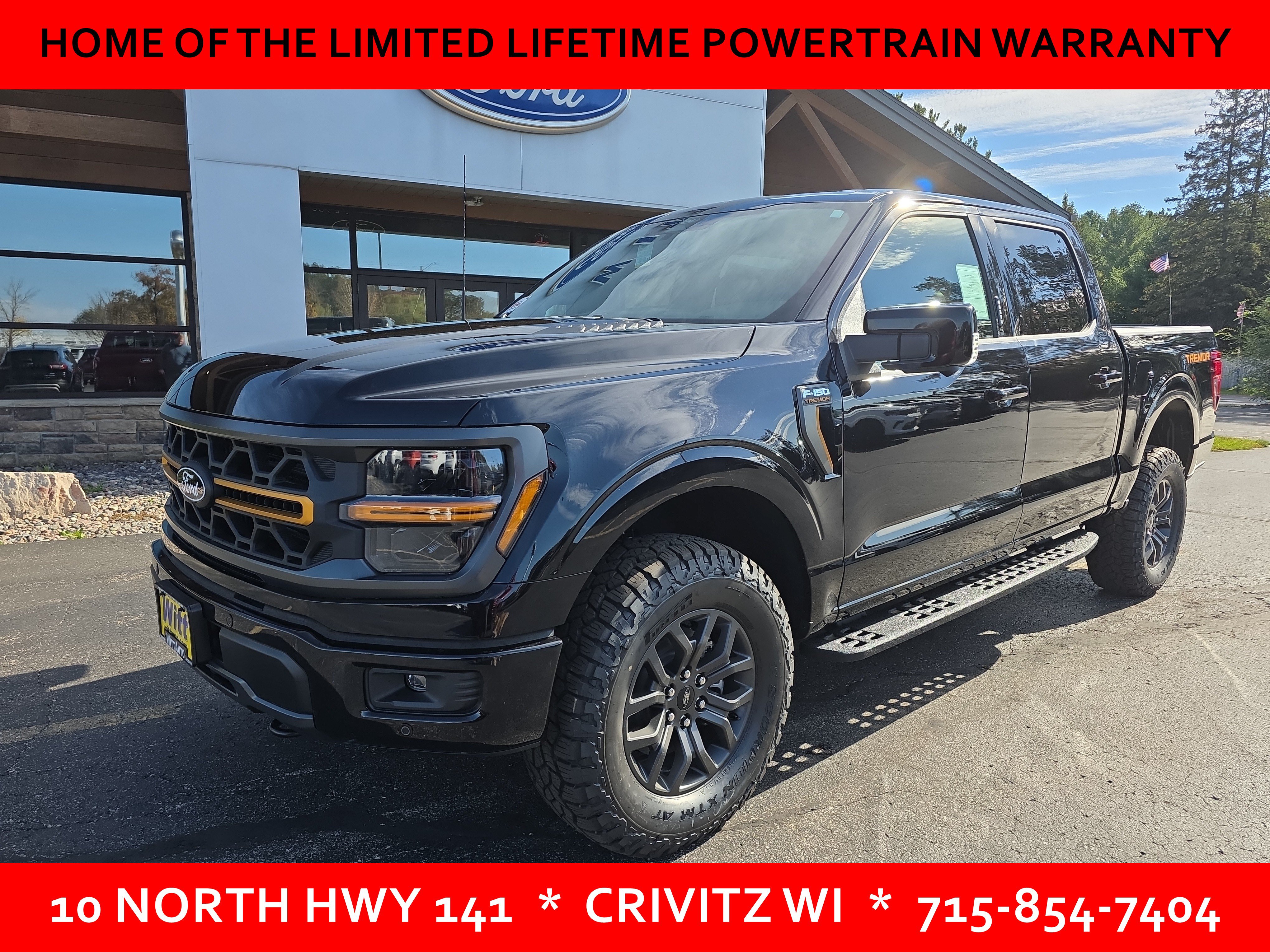 New 2026 Ford F-150 Tremor Tremor 4WD SuperCrew 5.5 Box