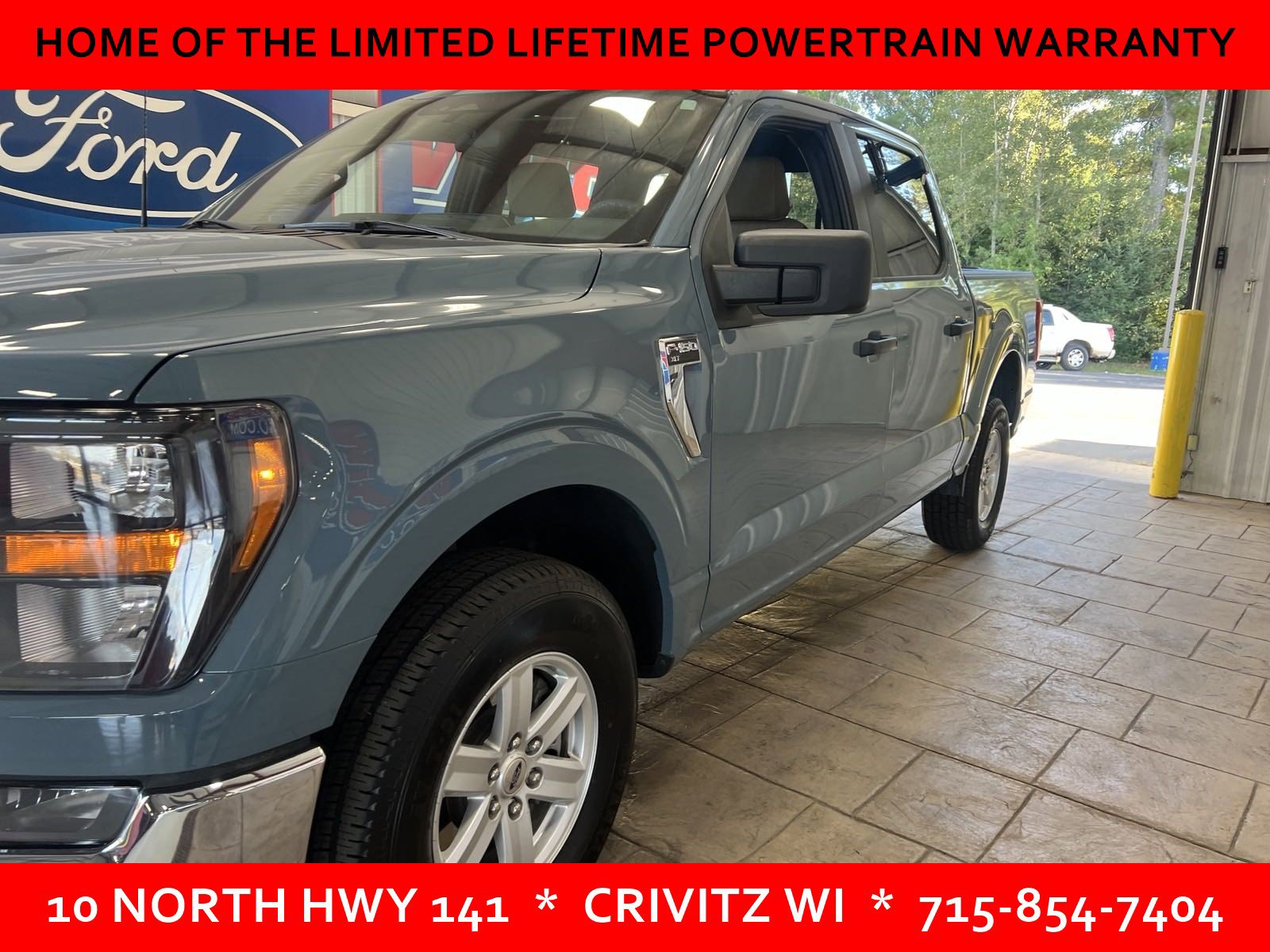Used 2023 Ford F-150 XLT with VIN 1FTFW1E86PKD34075 for sale in Crivitz, WI