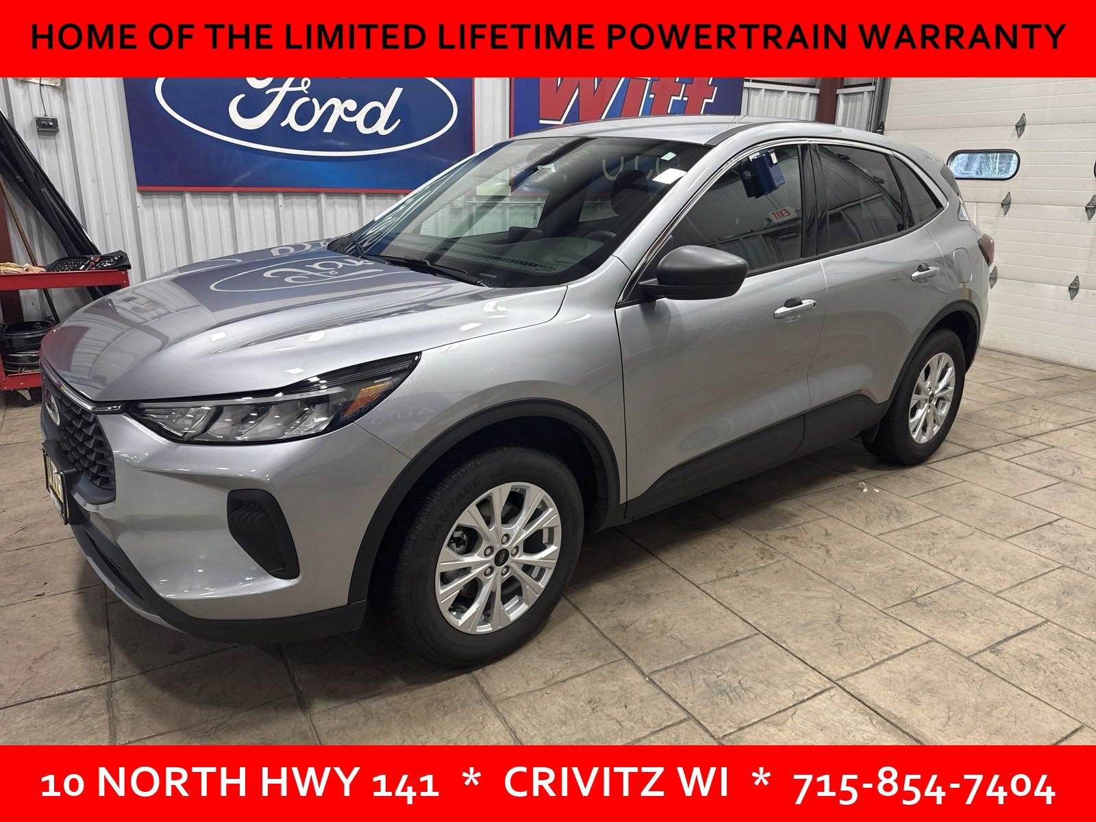 Used 2024 Ford Escape Active with VIN 1FMCU9GN0RUA11766 for sale in Crivitz, WI