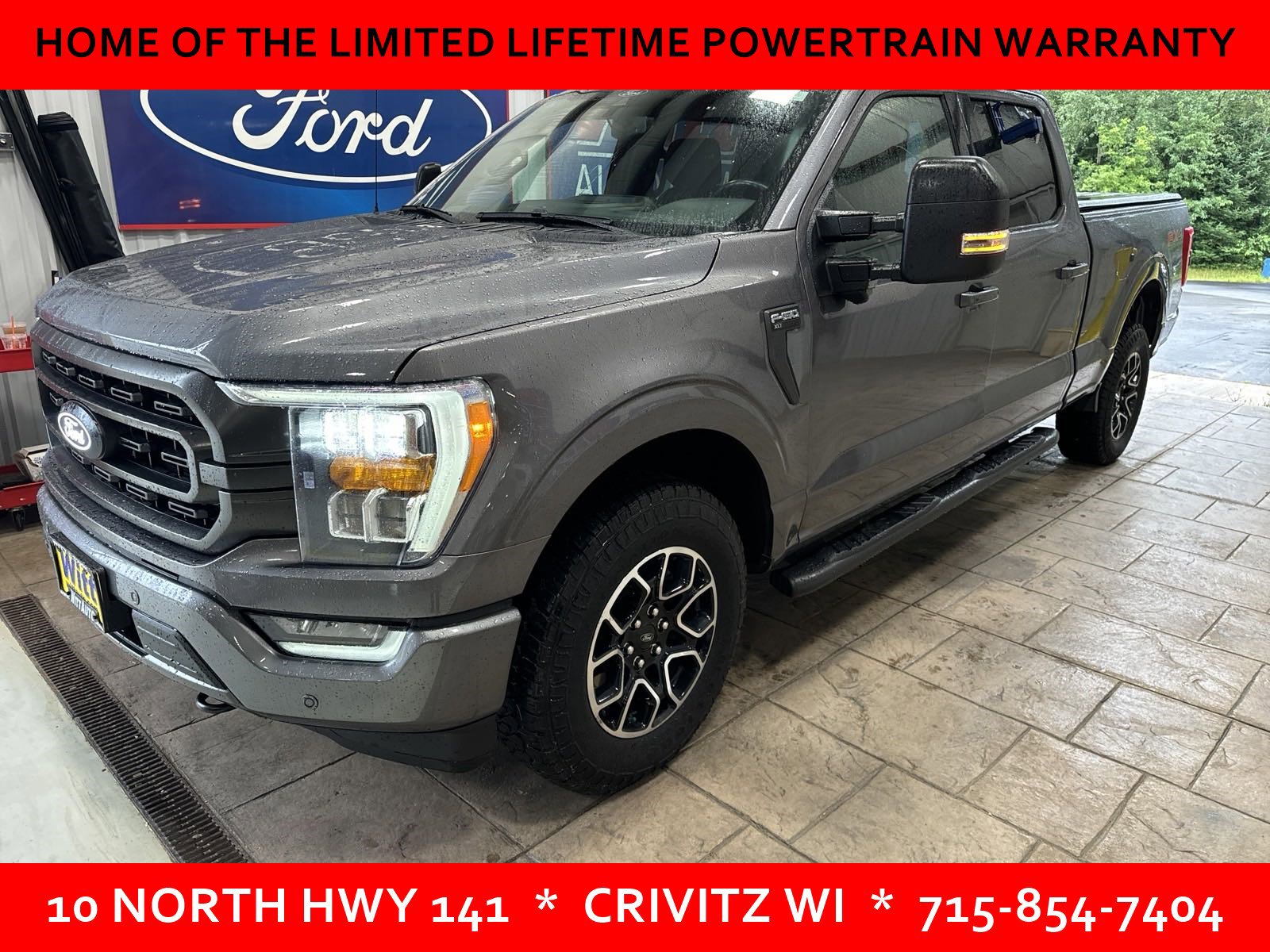 Used 2021 Ford F-150 XLT with VIN 1FTFW1E82MFA23196 for sale in Crivitz, WI