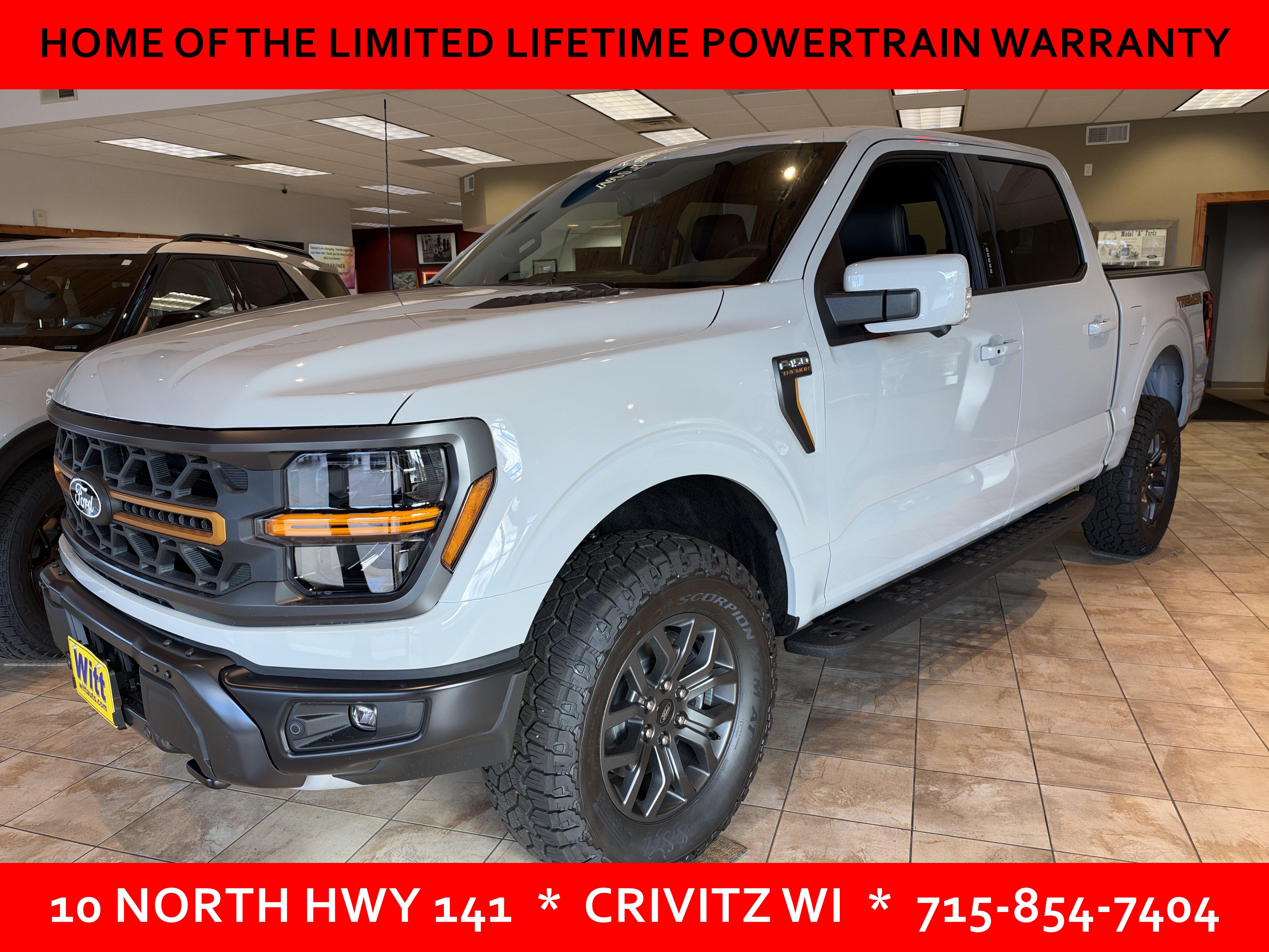 New 2026 Ford F-150 Tremor Tremor 4WD SuperCrew 5.5 Box