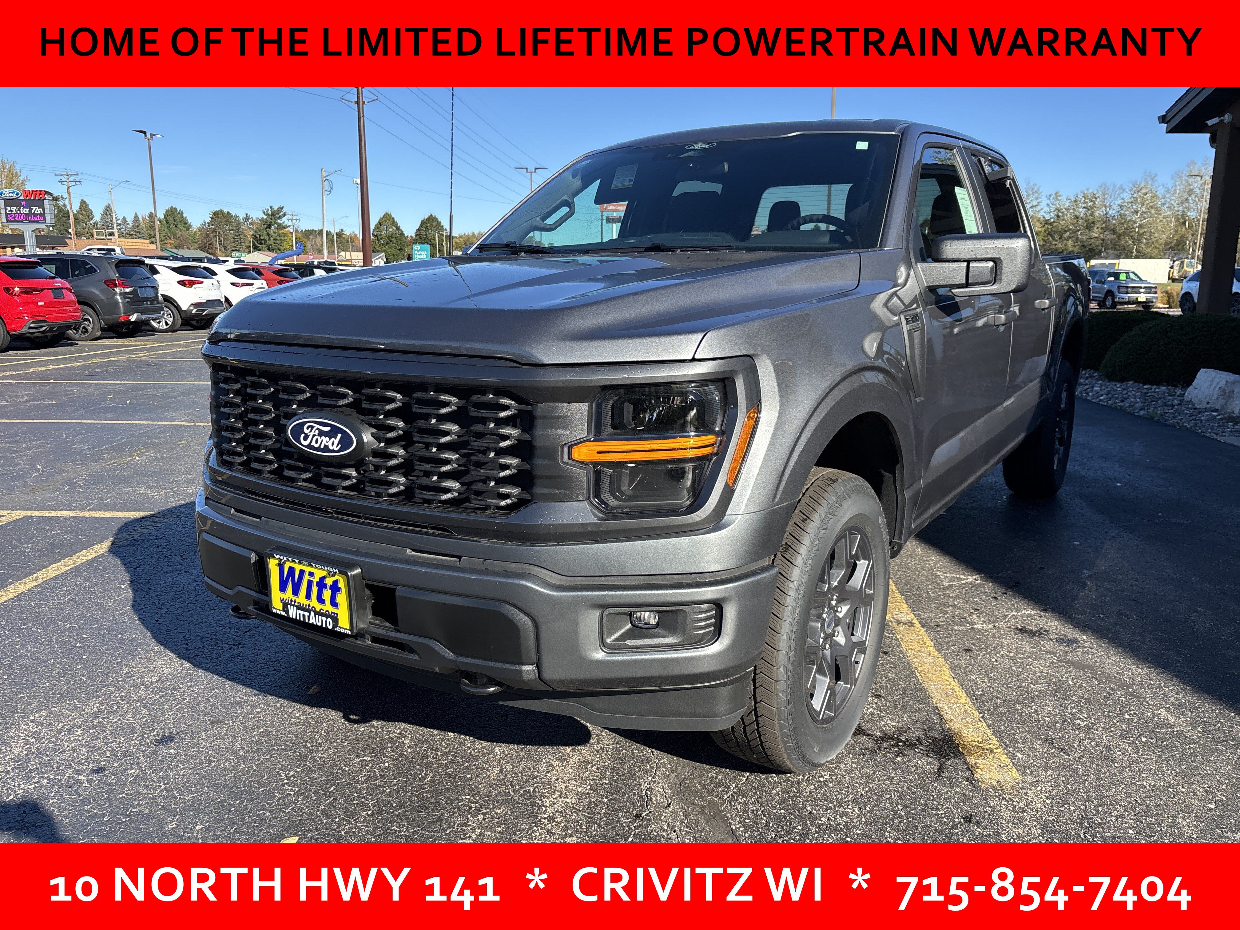 New 2026 Ford F-150 STX STX 4WD SuperCrew 5.5 Box