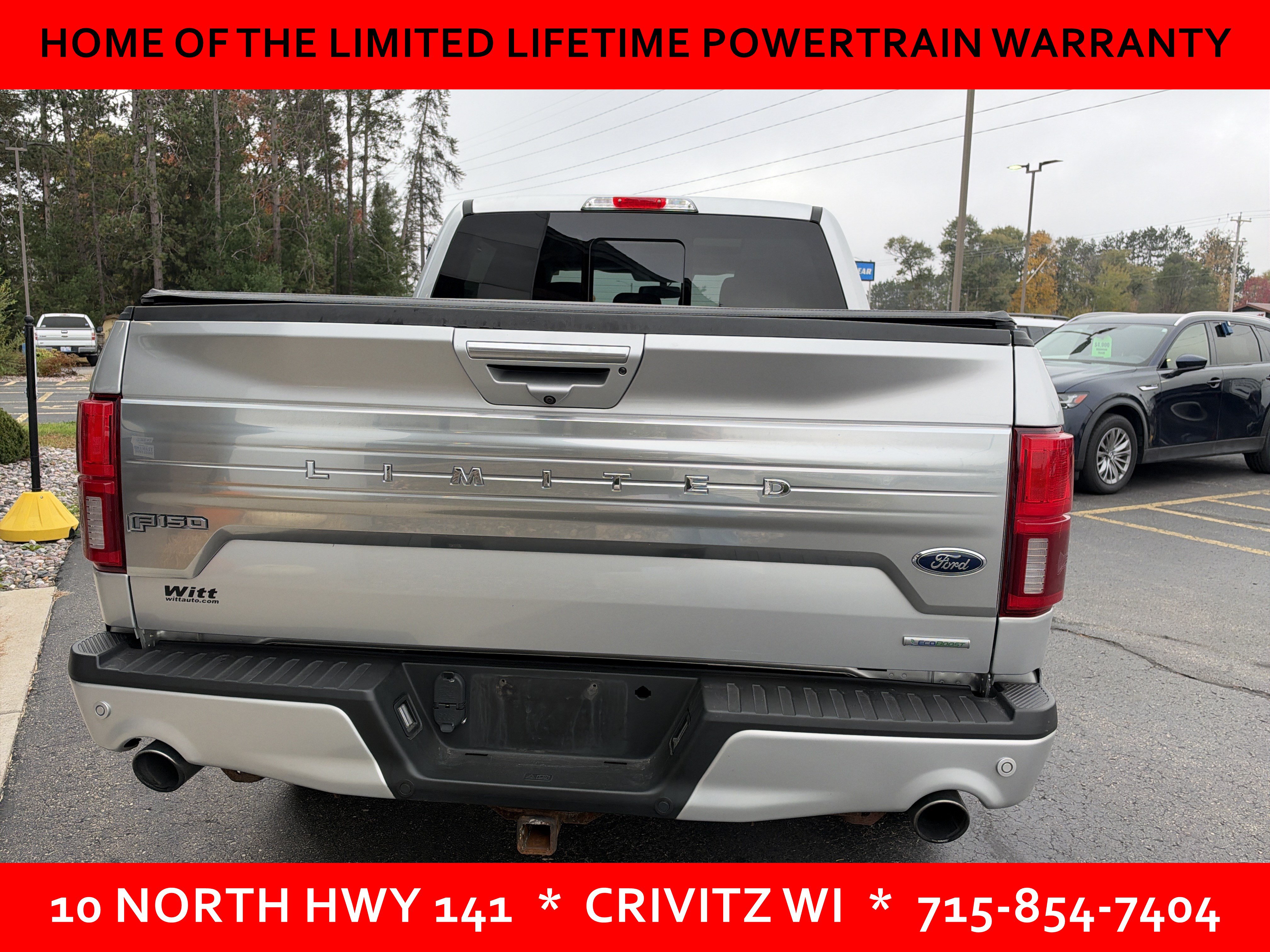 Used 2019 Ford F-150 Limited Limited 4WD SuperCrew 5.5 Box