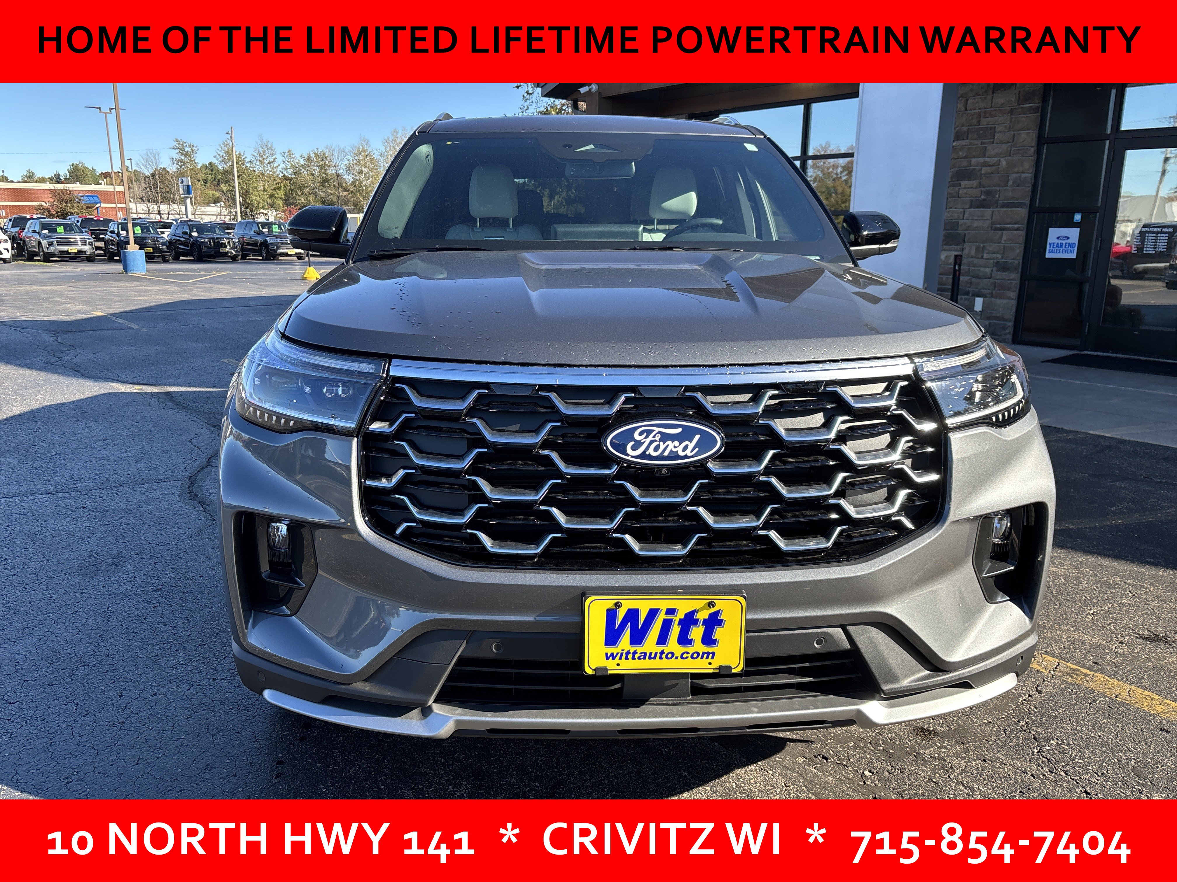 New 2027 Ford Explorer Platinum Platinum 4WD