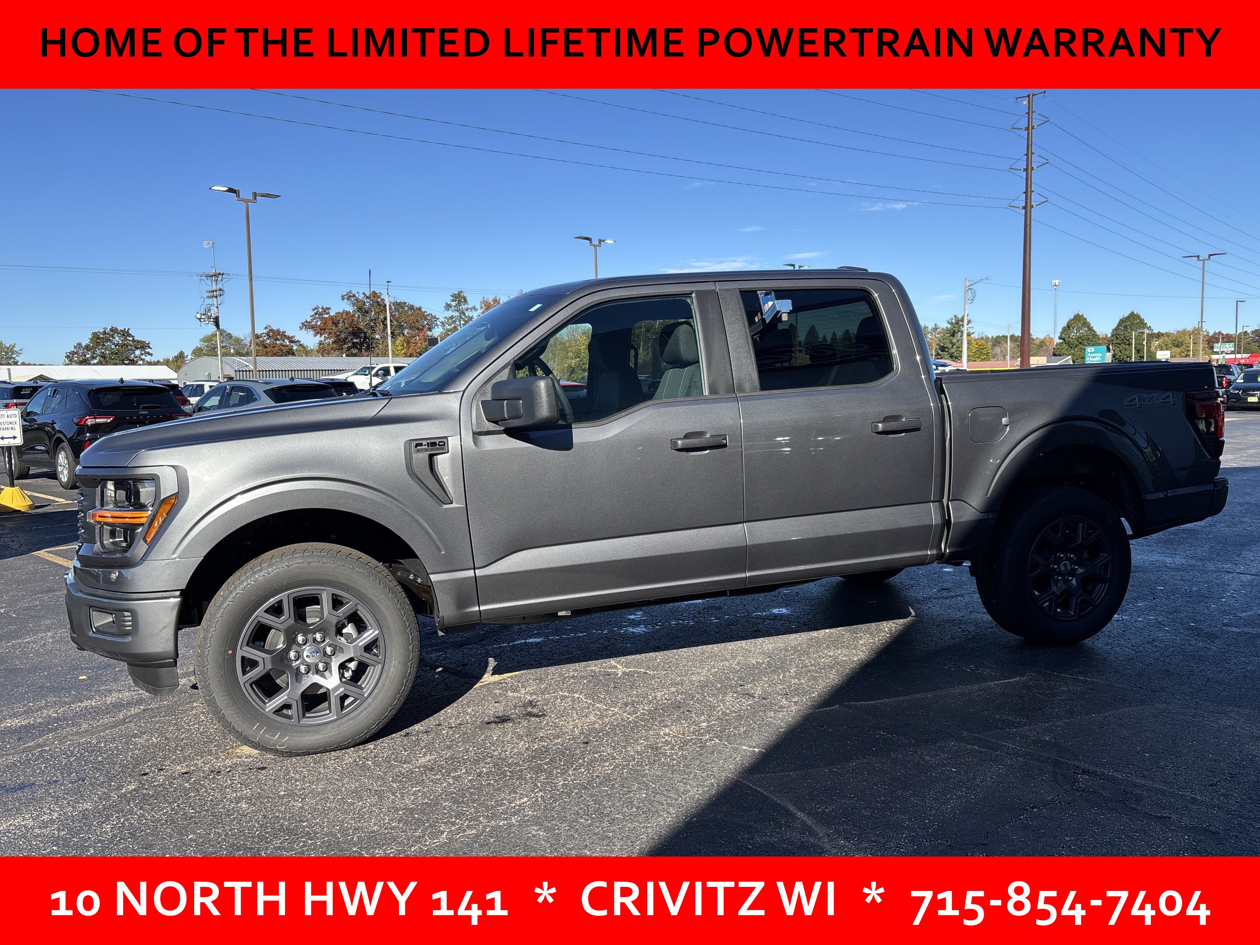 New 2026 Ford F-150 STX STX 4WD SuperCrew 5.5 Box