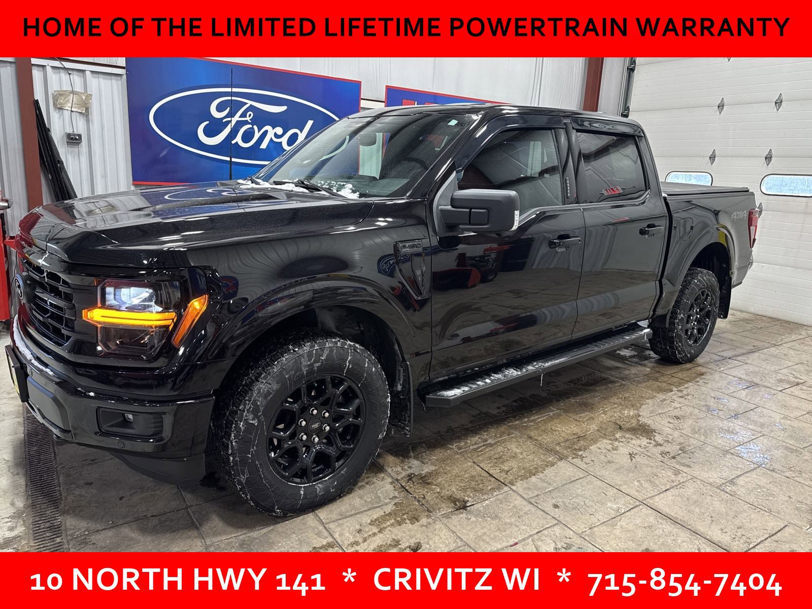 Used 2024 Ford F-150 XLT with VIN 1FTFW3L52RKD58106 for sale in Crivitz, WI