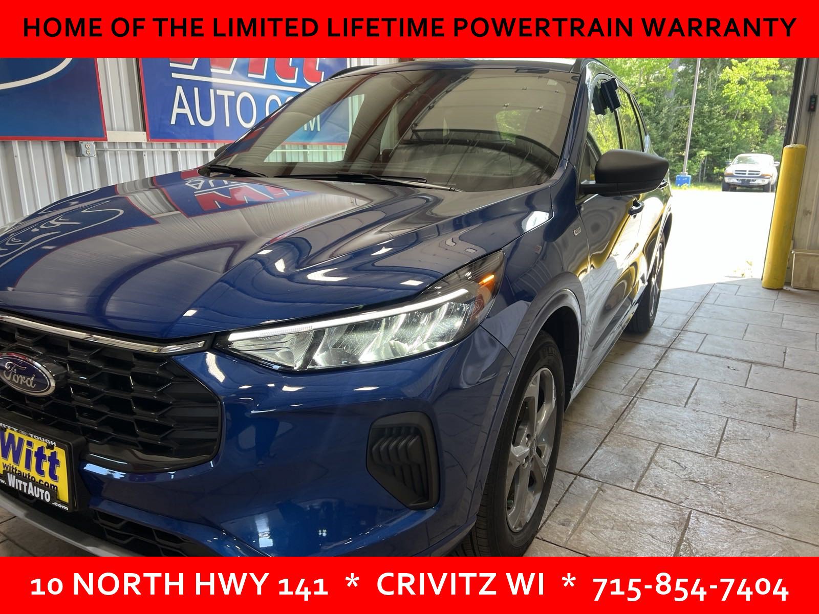 Used 2023 Ford Escape ST-Line with VIN 1FMCU9MN5PUA17418 for sale in Crivitz, WI