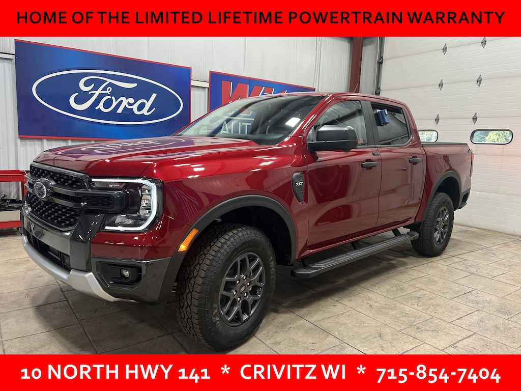 New 2025 Ford Ranger XLT XLT 4WD SuperCrew 5 Box