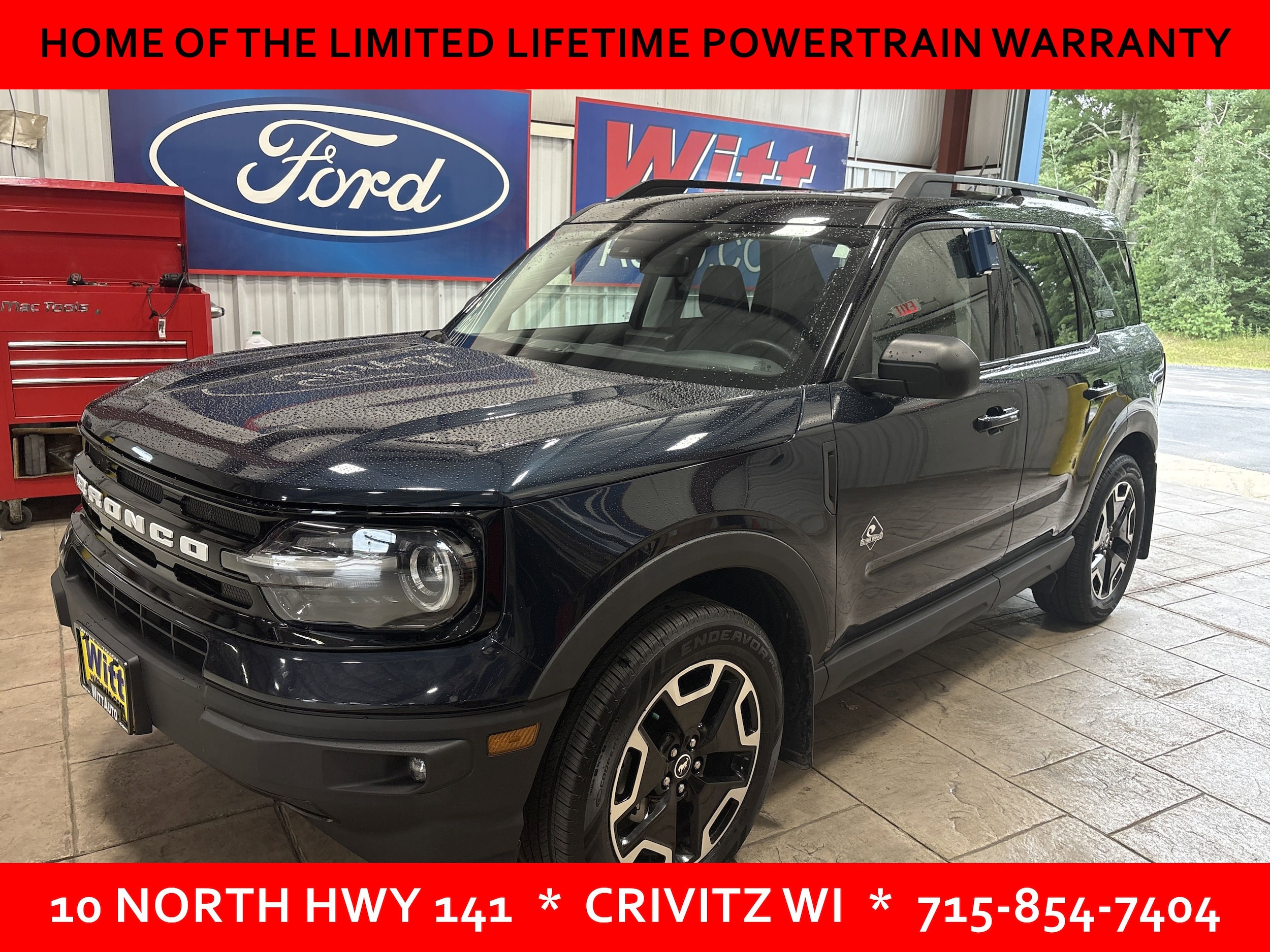 Used 2021 Ford Bronco Sport Outer Banks with VIN 3FMCR9C63MRB07648 for sale in Crivitz, WI