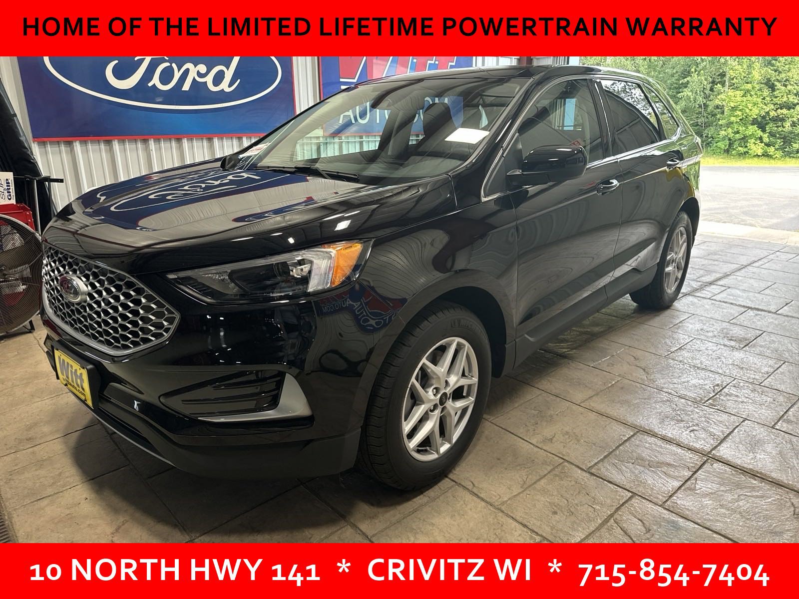 Used 2024 Ford Edge SEL with VIN 2FMPK4J99RBA97767 for sale in Crivitz, WI