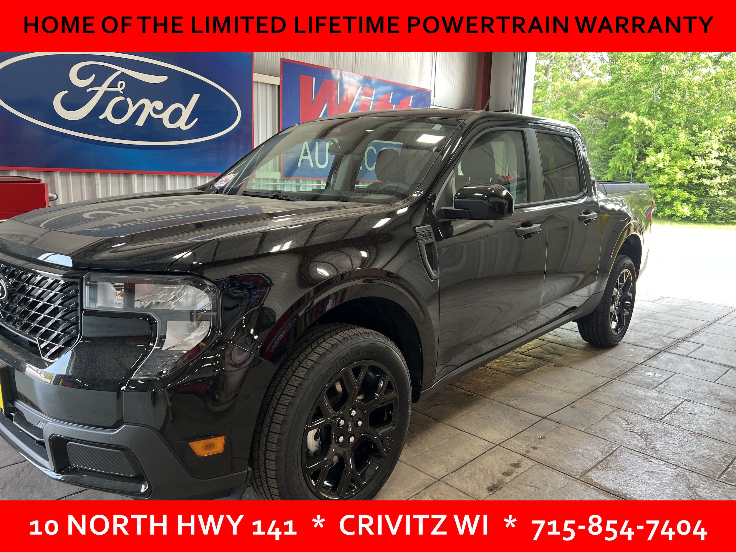 Used 2025 Ford Maverick XLT with VIN 3FTTW8JA3SRA82701 for sale in Crivitz, WI