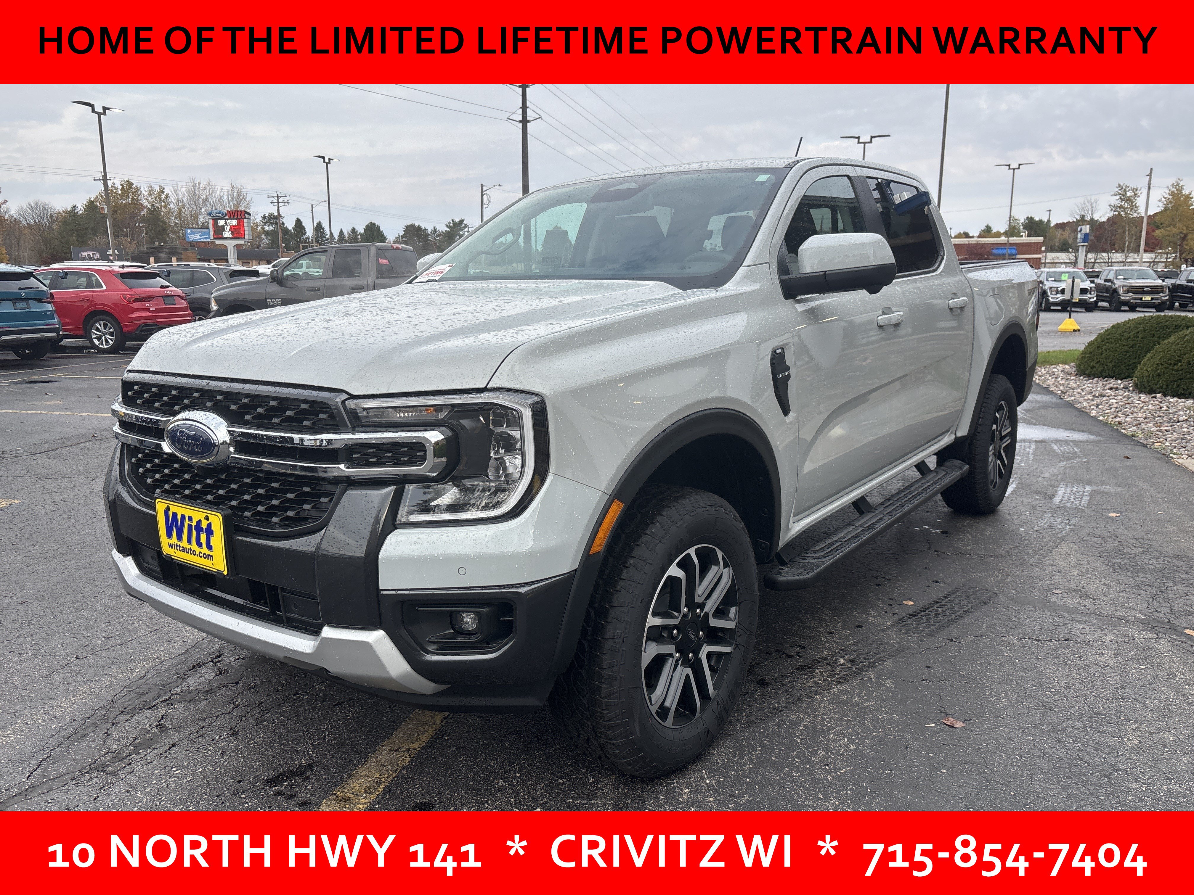 New 2026 Ford Ranger LARIAT LARIAT 4WD SuperCrew 5 Box