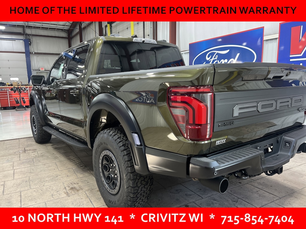 New 2025 Ford F-150 Raptor Raptor 4WD SuperCrew 5.5 Box