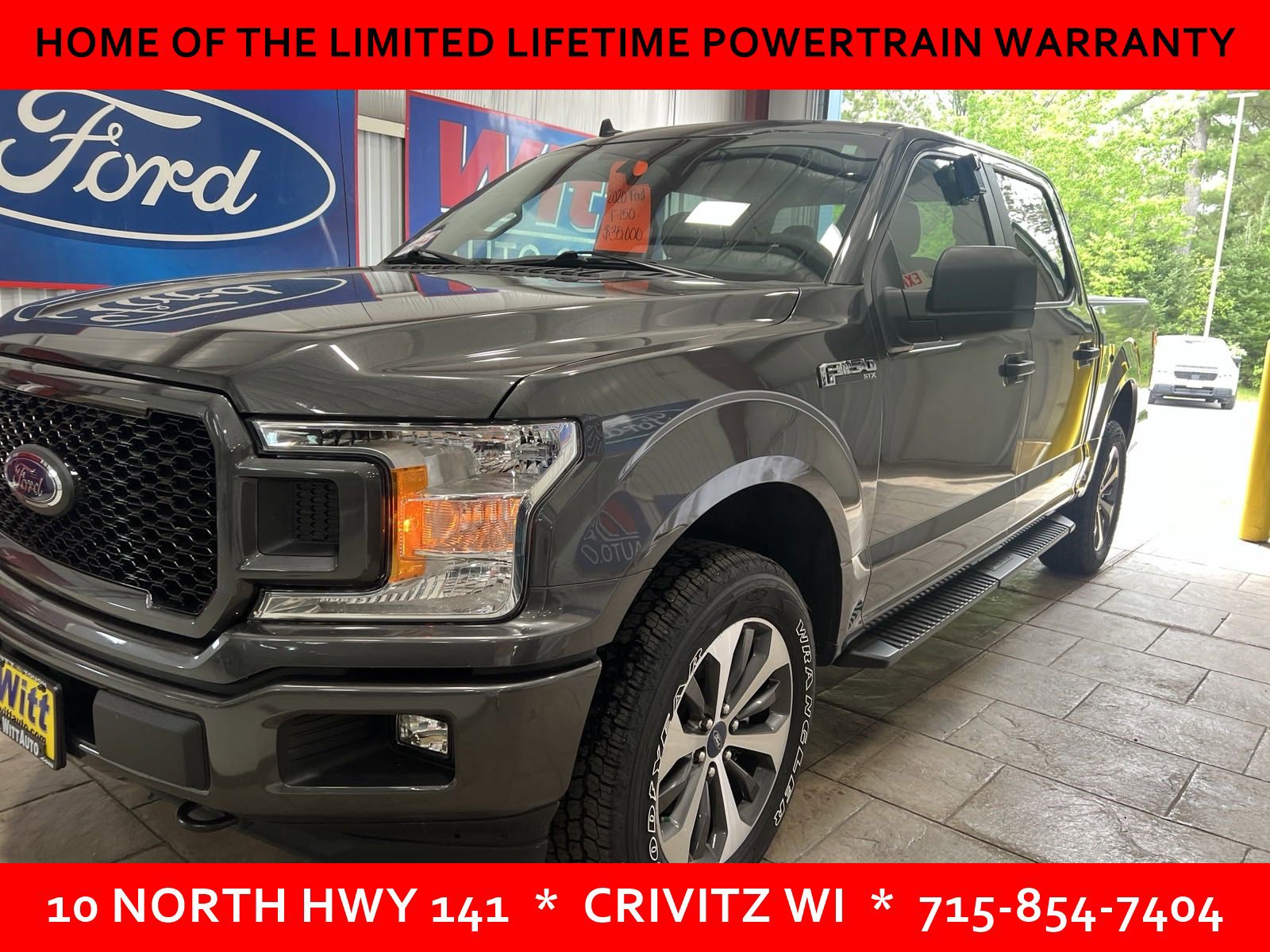 Used 2020 Ford F-150 XL with VIN 1FTEW1EPXLKE92173 for sale in Crivitz, WI