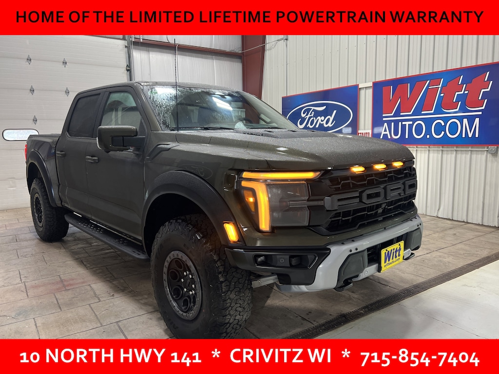 New 2025 Ford F-150 Raptor Raptor 4WD SuperCrew 5.5 Box