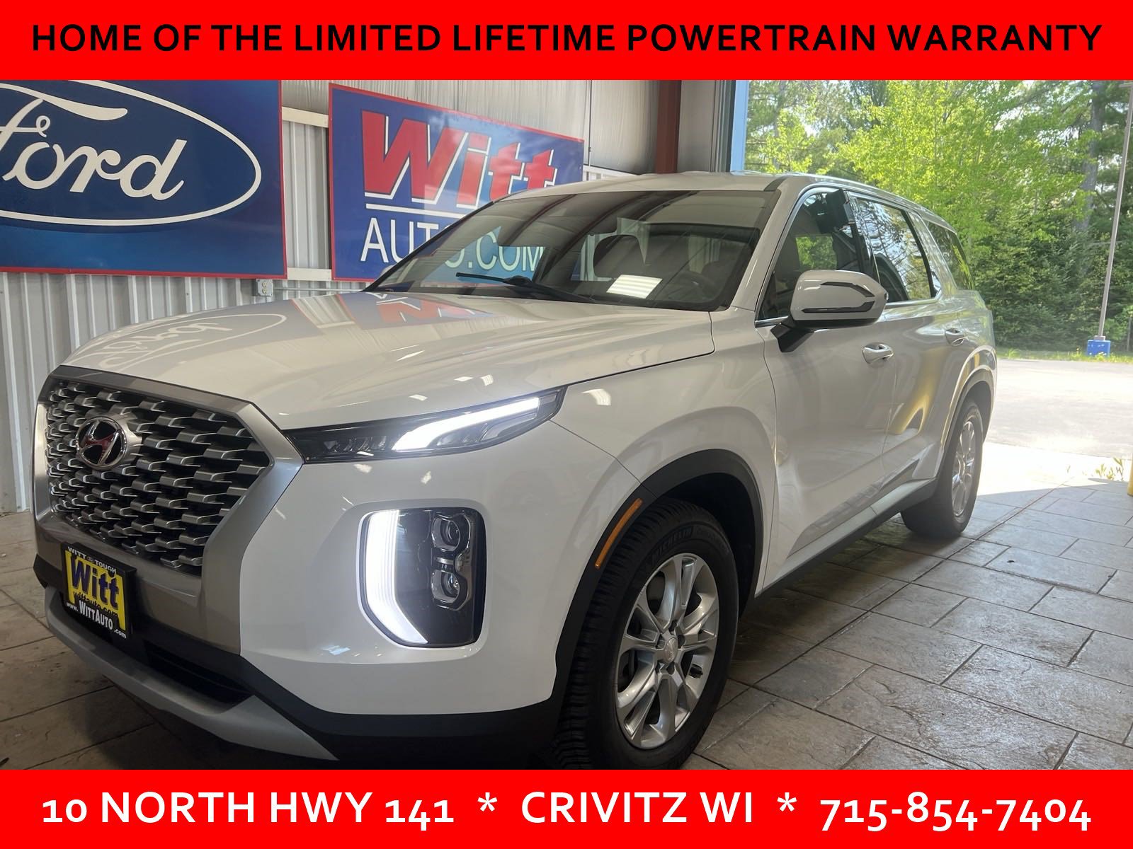 Used 2022 Hyundai Palisade SE with VIN KM8R14HE0NU358030 for sale in Crivitz, WI