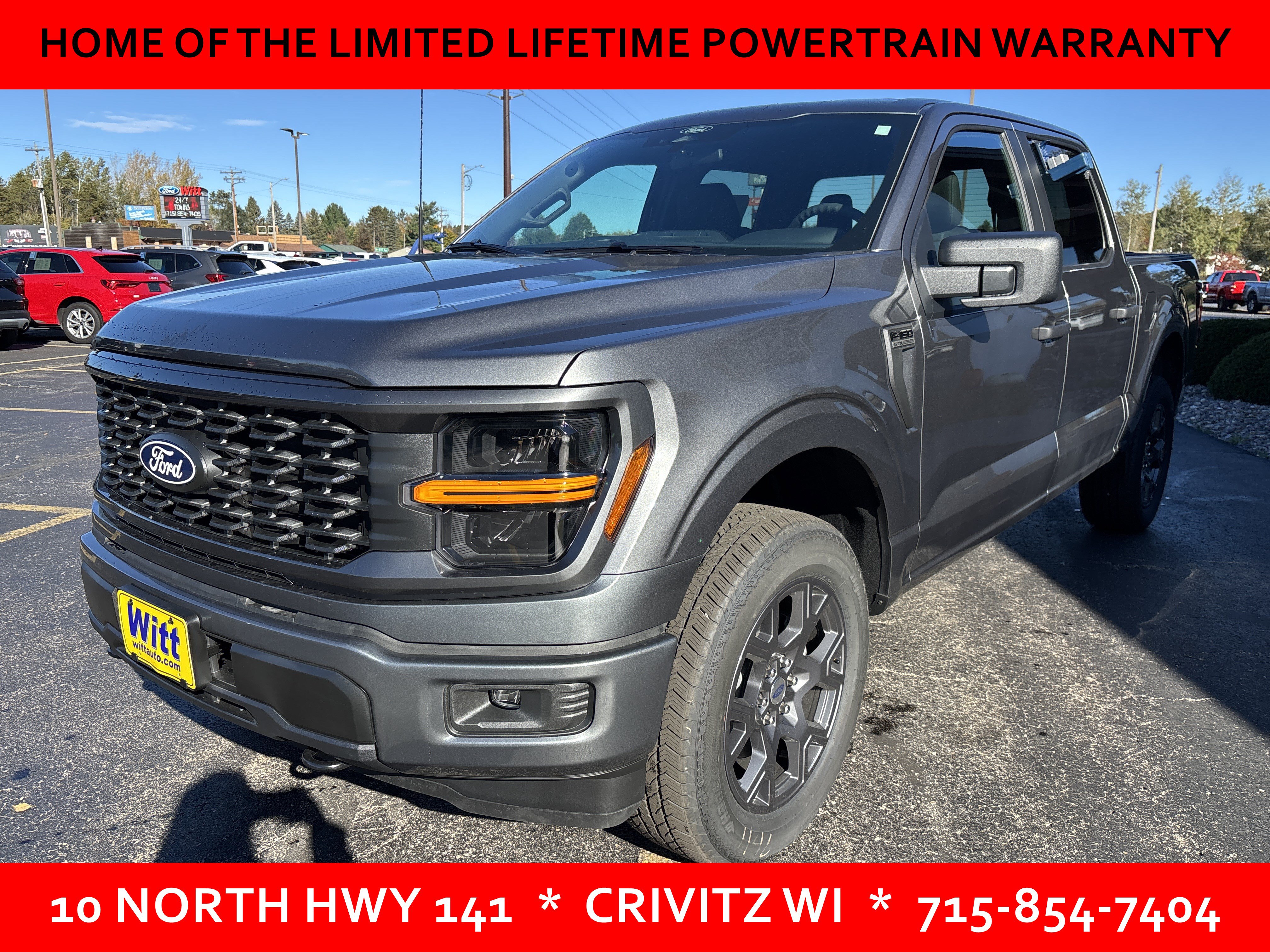 New 2026 Ford F-150 STX STX 4WD SuperCrew 5.5 Box