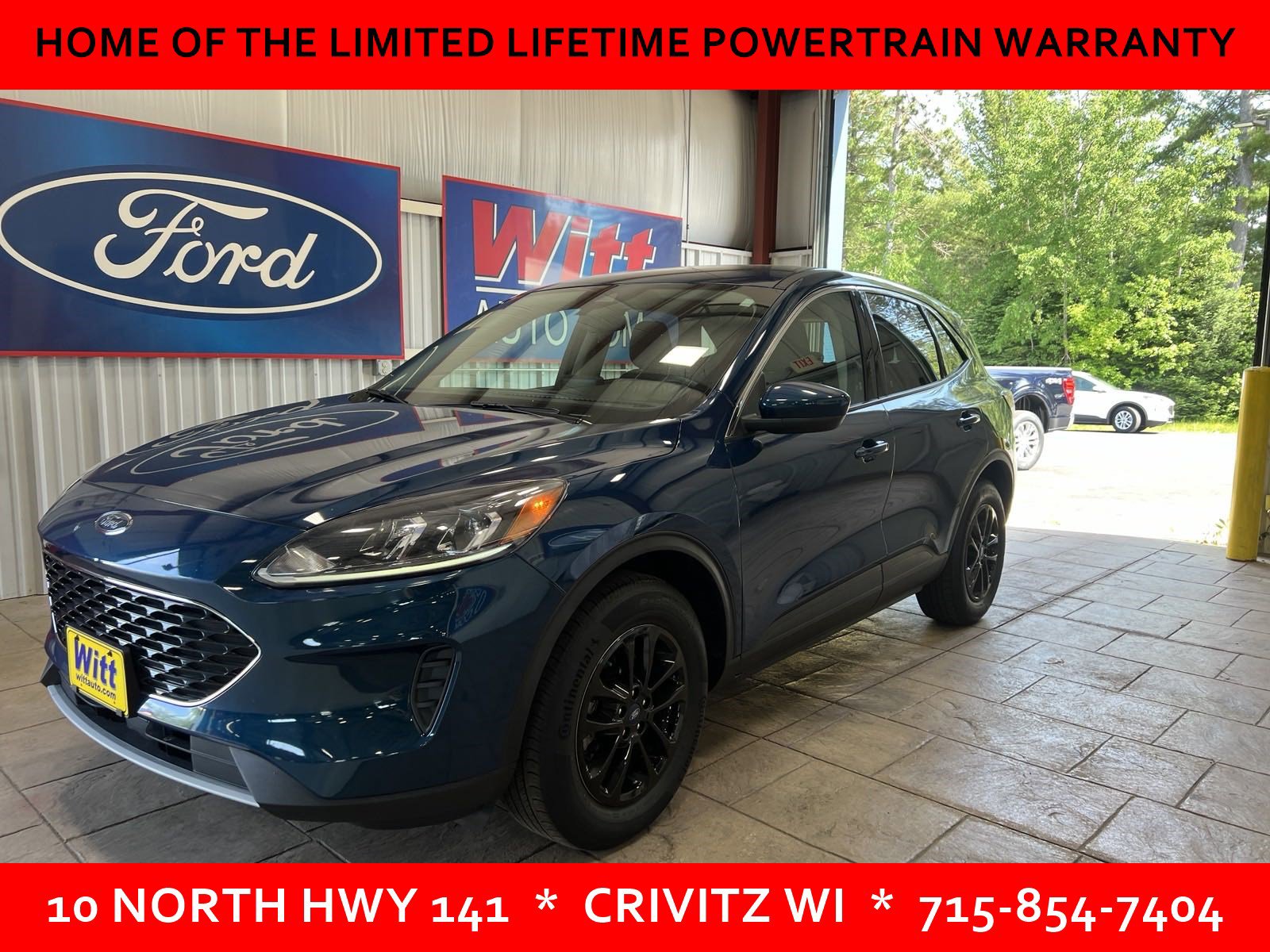 Used 2020 Ford Escape SE with VIN 1FMCU9G61LUC22586 for sale in Crivitz, WI