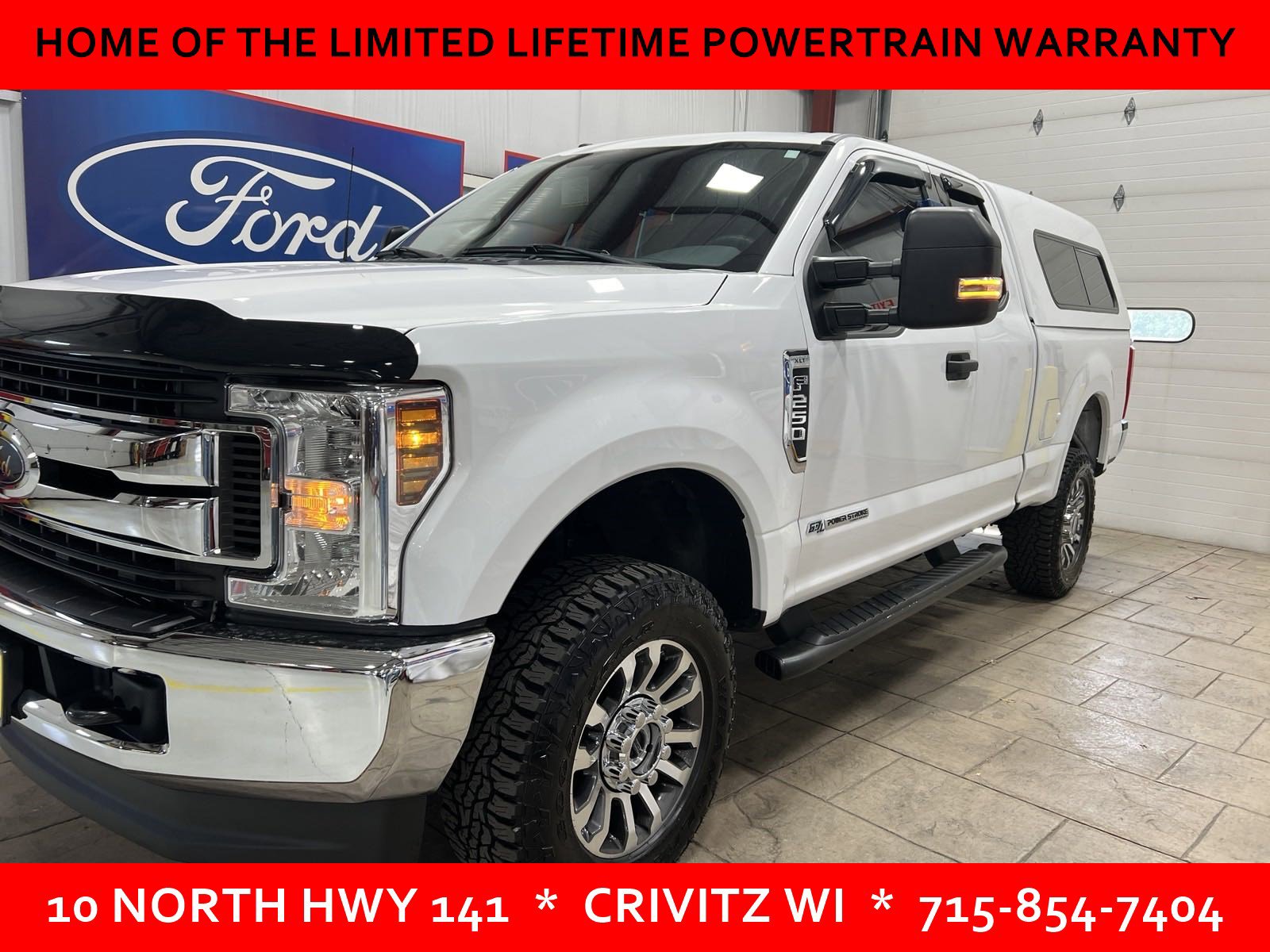 Used 2018 Ford F-250 Super Duty XLT with VIN 1FT7X2BTXJEC62187 for sale in Crivitz, WI