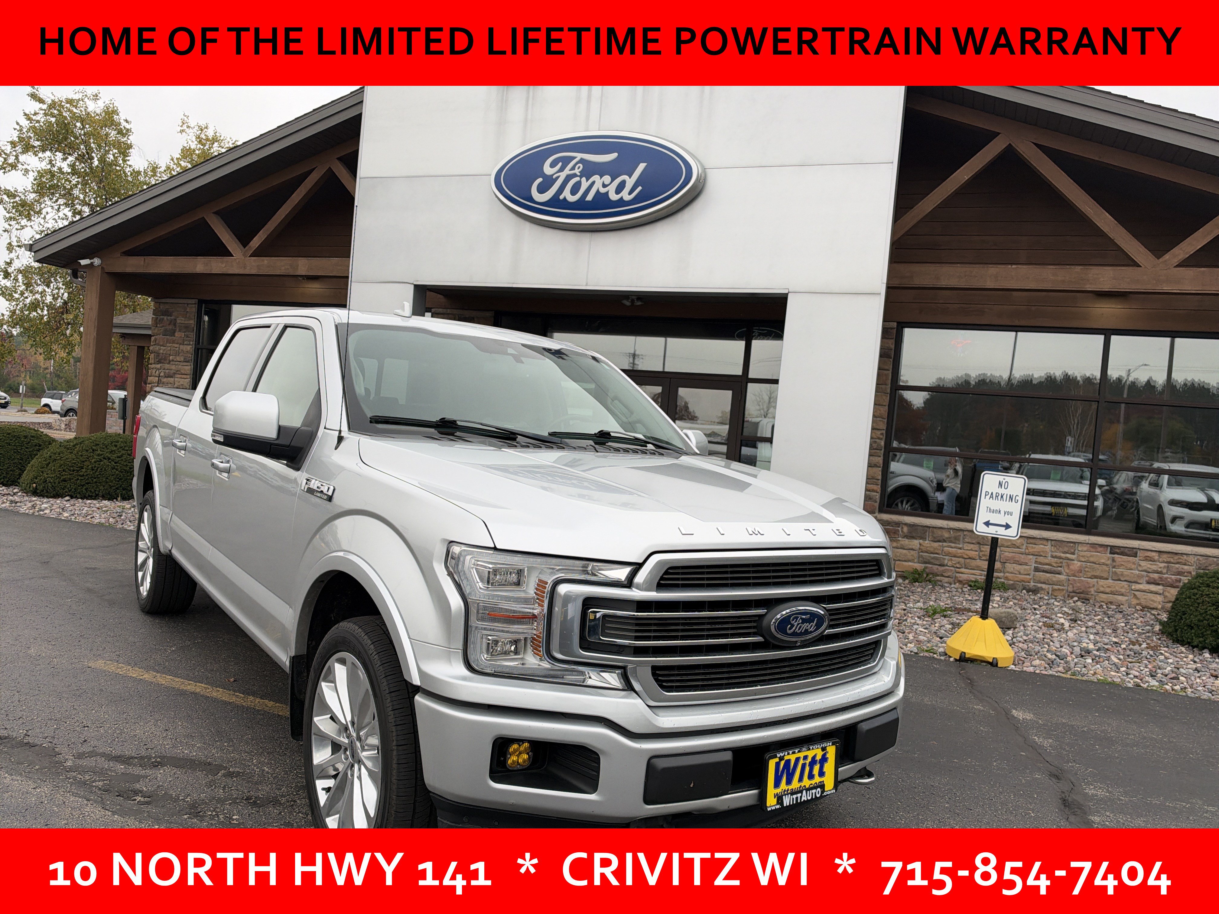 Used 2019 Ford F-150 Limited Limited 4WD SuperCrew 5.5 Box