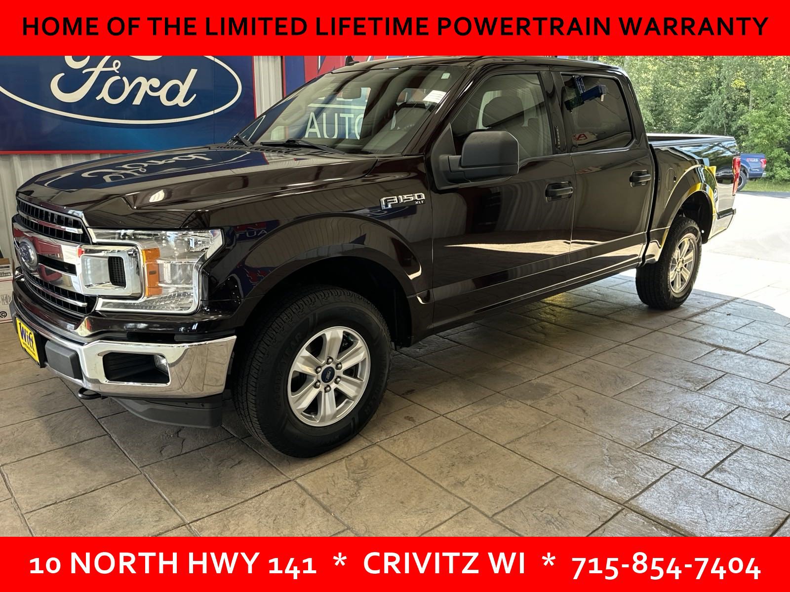 Used 2020 Ford F-150 XLT with VIN 1FTEW1E5XLFA97658 for sale in Crivitz, WI