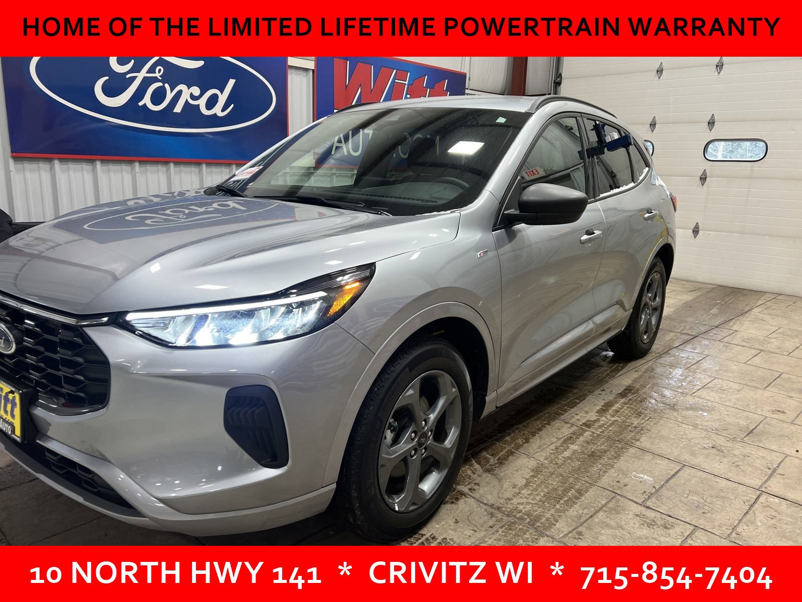 Used 2024 Ford Escape ST-Line with VIN 1FMCU9MN8RUA05265 for sale in Crivitz, WI