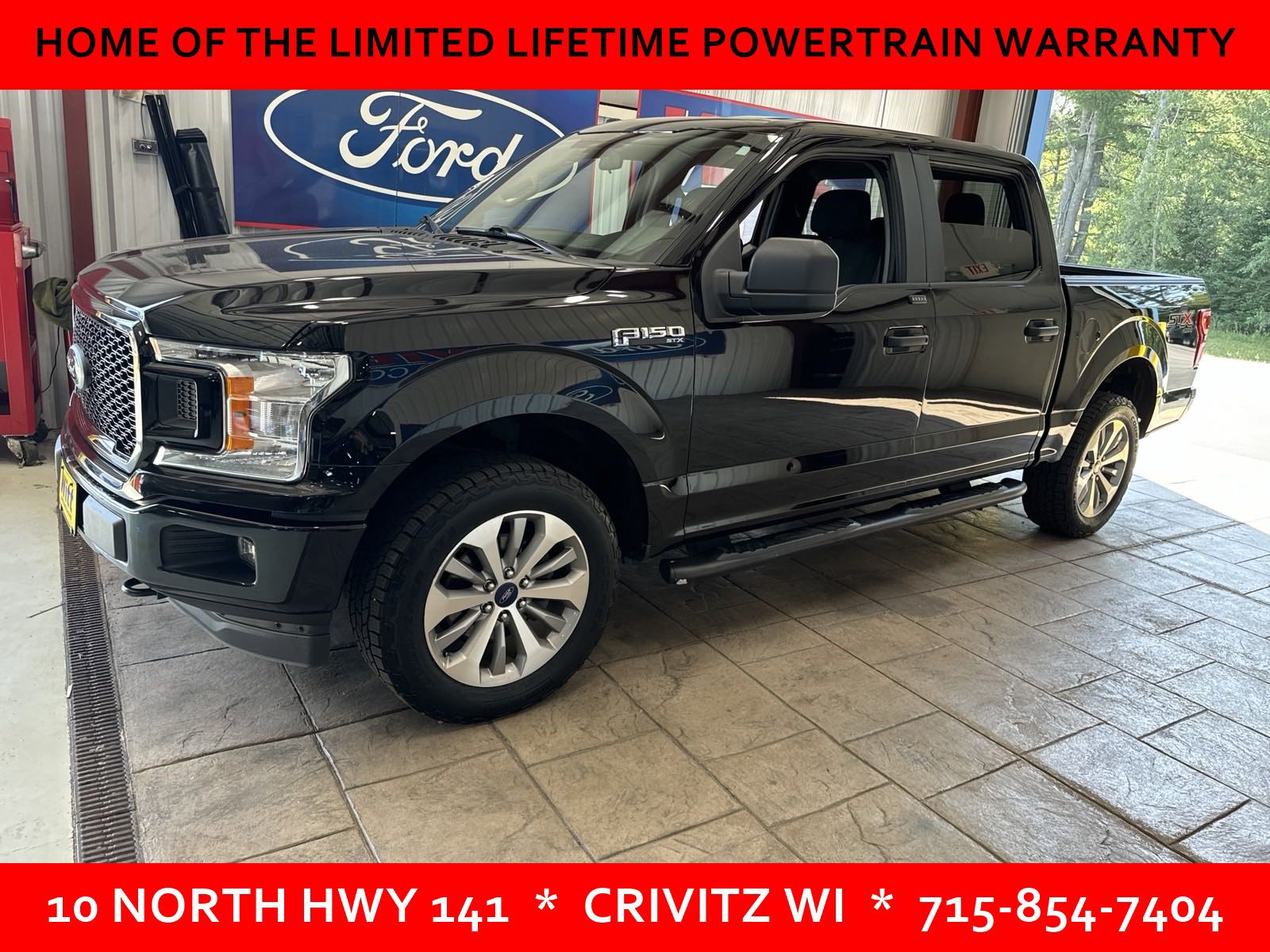 Used 2018 Ford F-150 XL with VIN 1FTEW1EPXJFB66136 for sale in Crivitz, WI