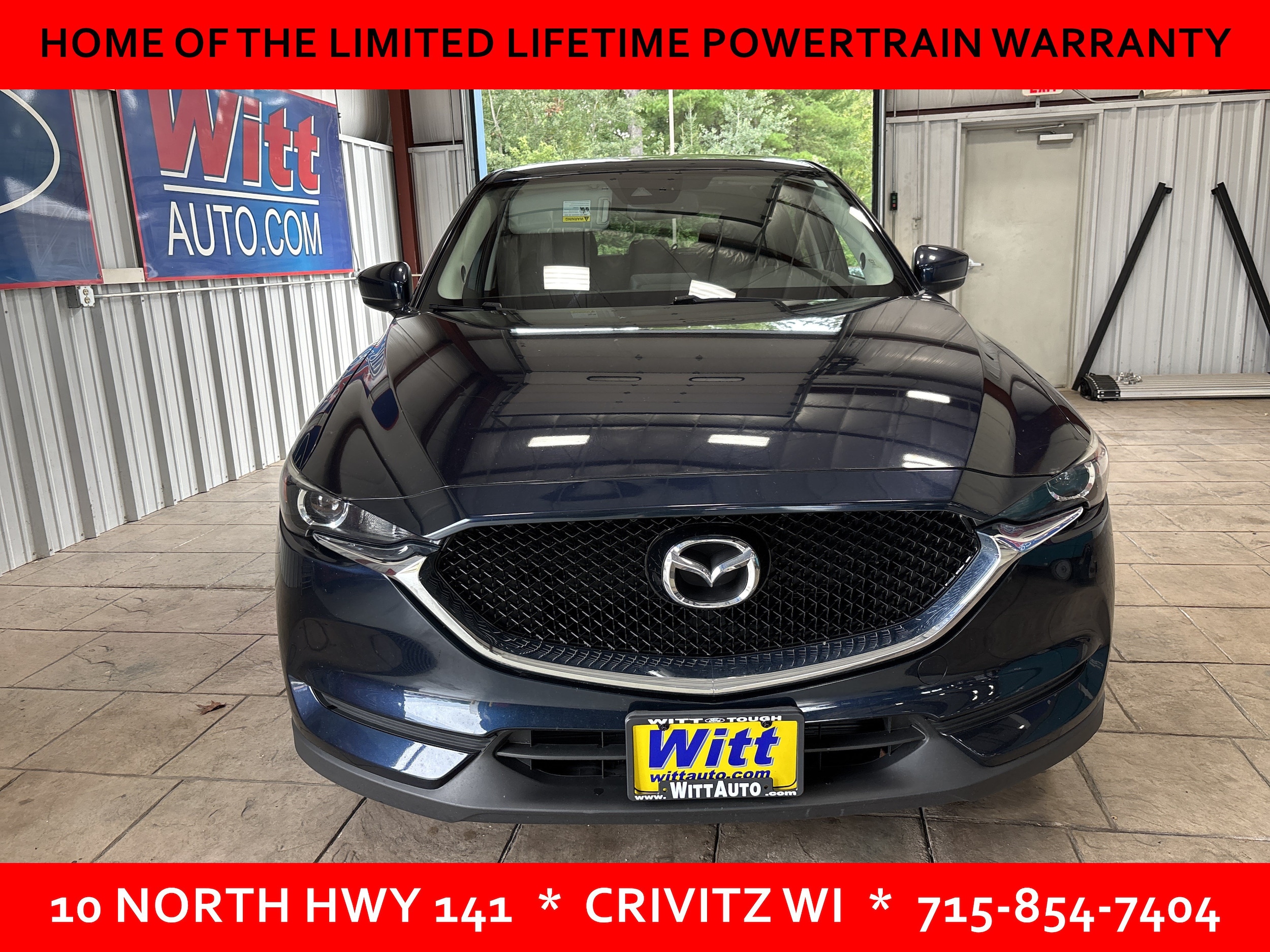 Used 2017 Mazda CX-5 Touring with VIN JM3KFBCL6H0166857 for sale in Crivitz, WI