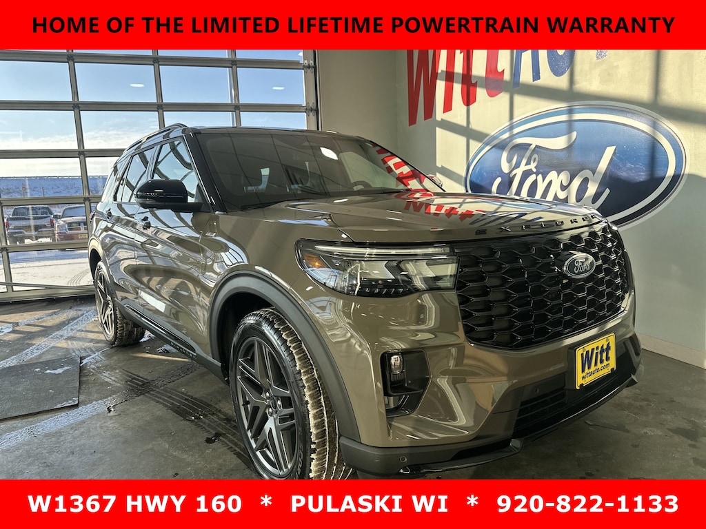 New 2026 Ford Explorer ST-Line SUV