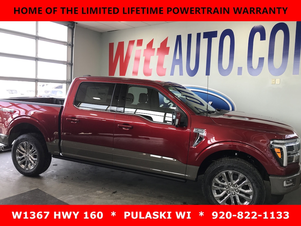 New 2026 Ford F-150 King Ranch Truck SuperCrew Cab