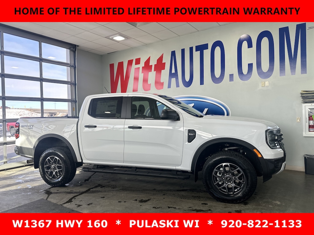 New 2026 Ford Ranger XLT Truck SuperCrew