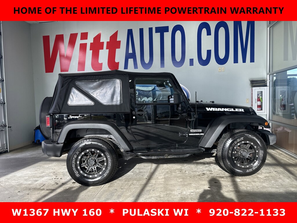 Used 2013 Jeep Wrangler Sport Convertible