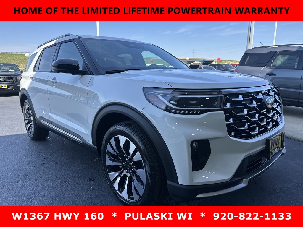 New 2026 Ford Explorer Platinum SUV