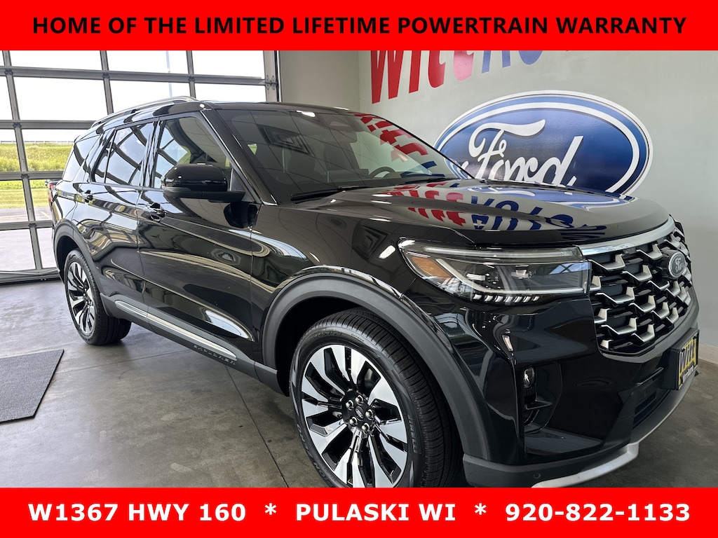 New 2026 Ford Explorer Platinum SUV