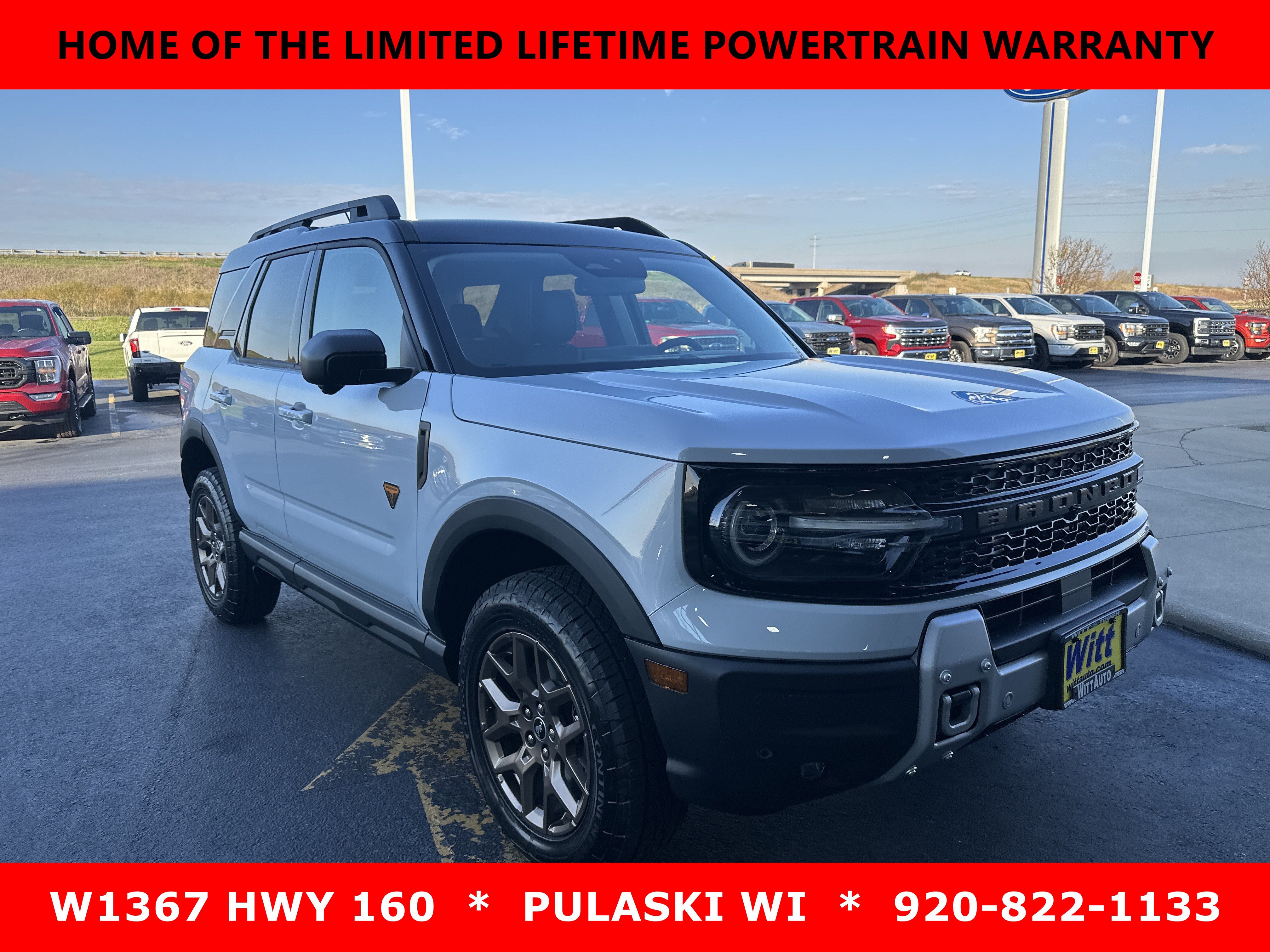 New 2026 Ford Bronco Sport Badlands SUV