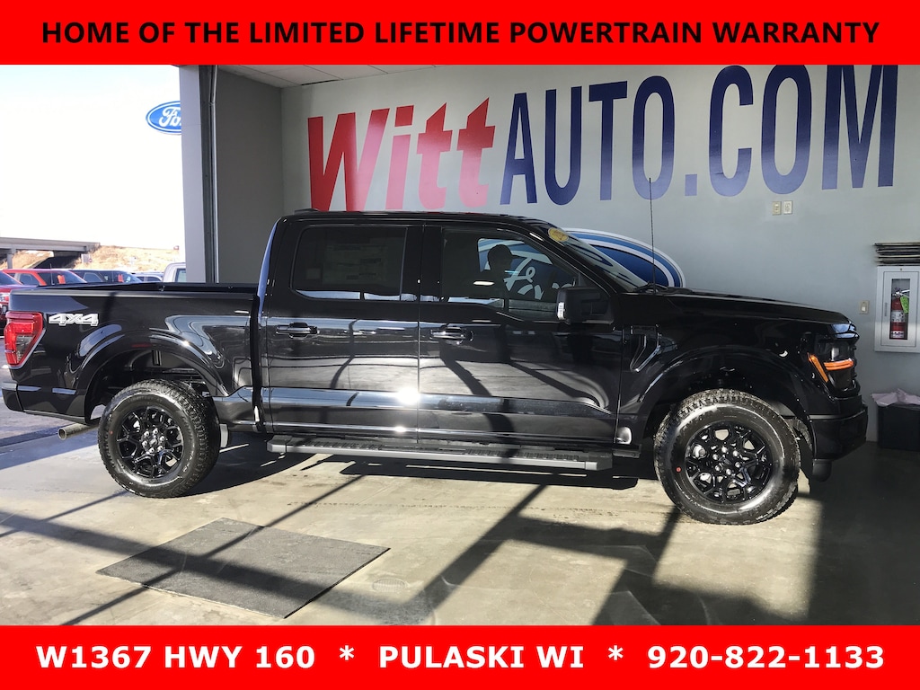 New 2025 Ford F-150 XLT Truck SuperCrew Cab