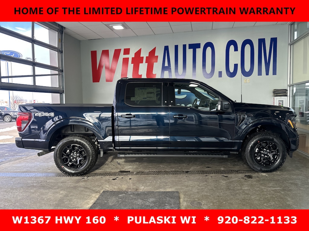 New 2025 Ford F-150 XLT Truck SuperCrew Cab