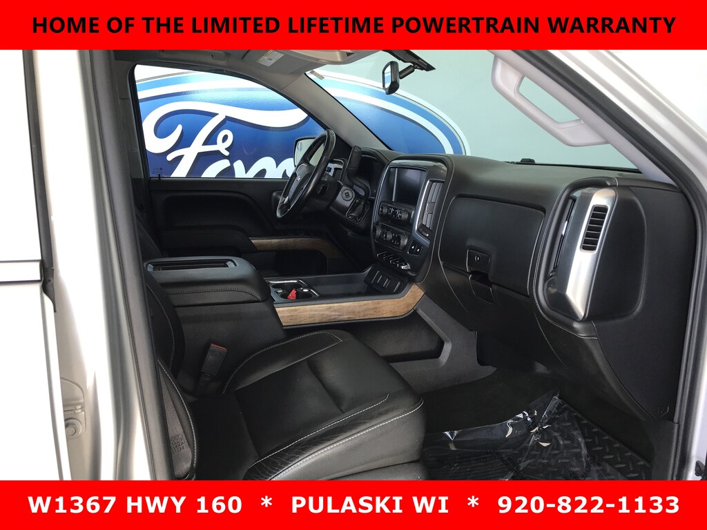 Used 2016 Chevrolet Silverado 1500 LTZ 4WD Crew Cab 143.5 LTZ w/1LZ
