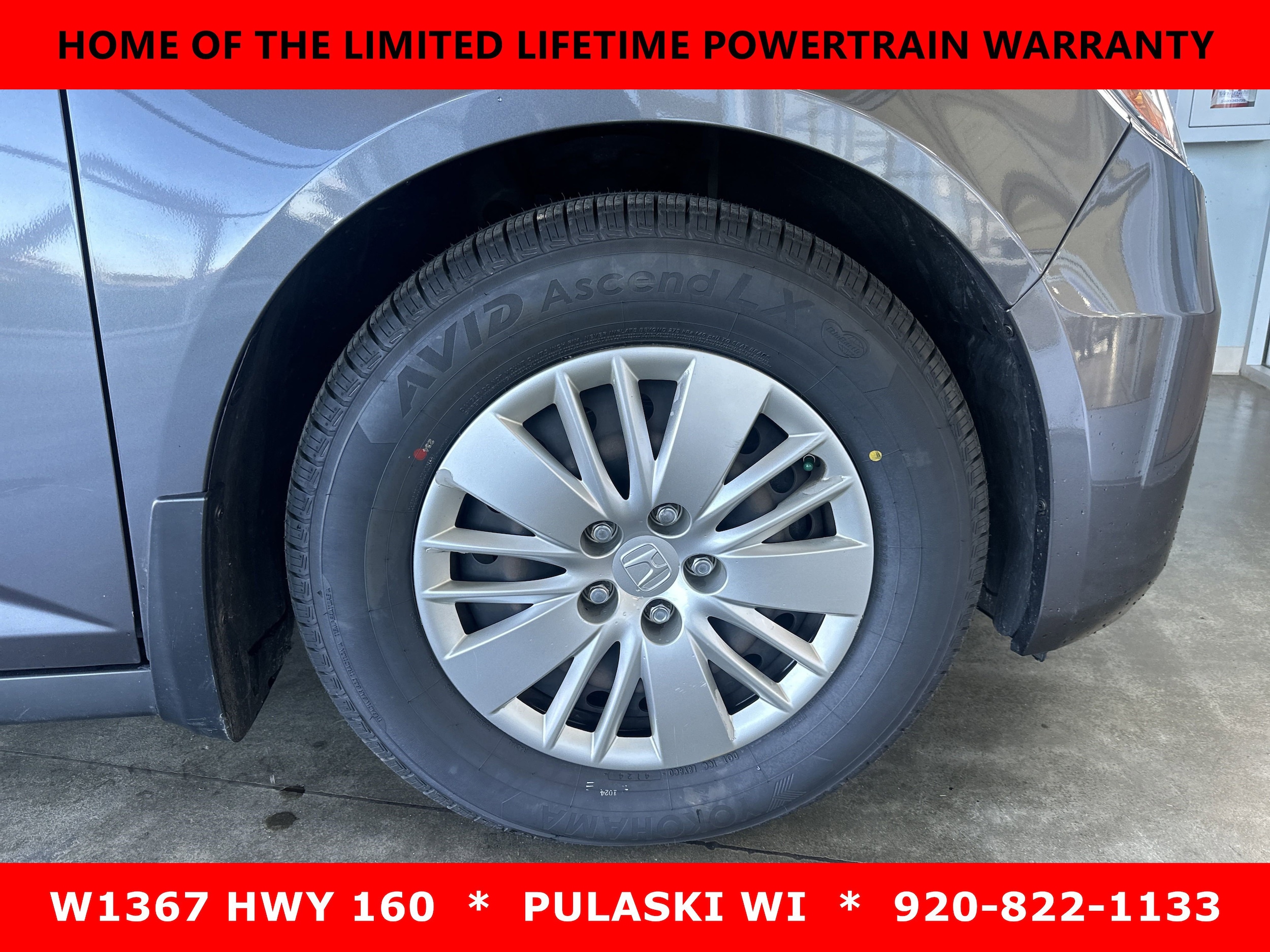 Used 2016 Honda Odyssey LX with VIN 5FNRL5H21GB143925 for sale in Pulaski, WI