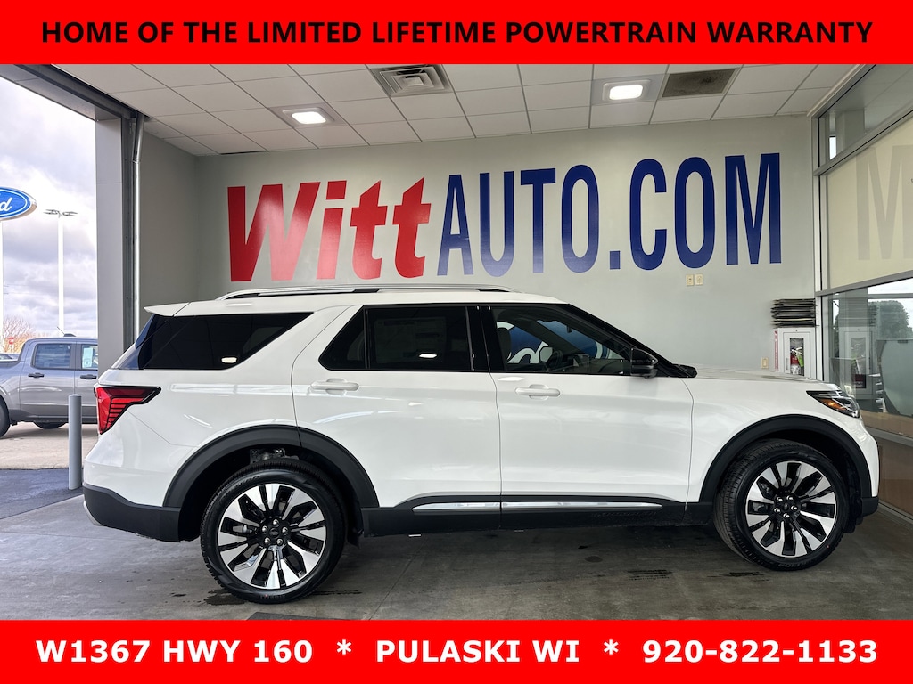 New 2026 Ford Explorer Platinum Platinum 4WD