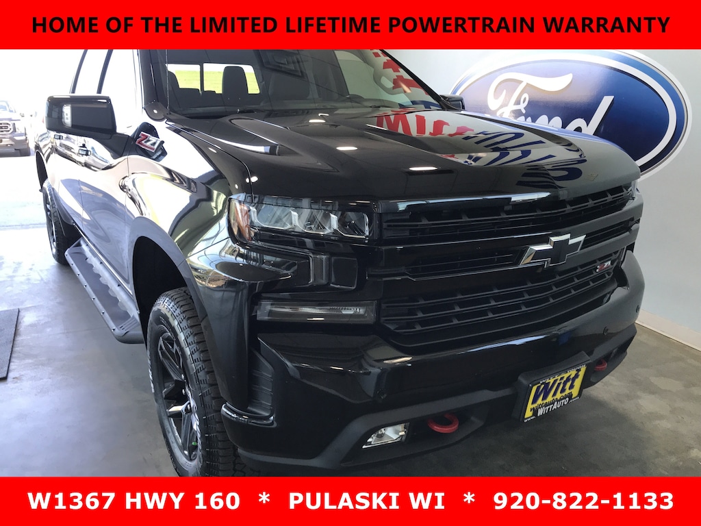 Used 2020 Chevrolet Silverado 1500 LT Trail Boss 4WD Crew Cab 147 LT Trail Boss