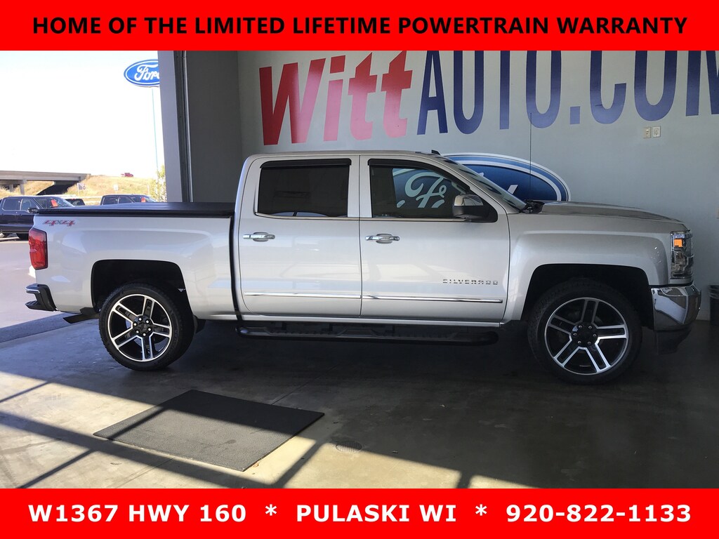 Used 2016 Chevrolet Silverado 1500 LTZ 4WD Crew Cab 143.5 LTZ w/1LZ